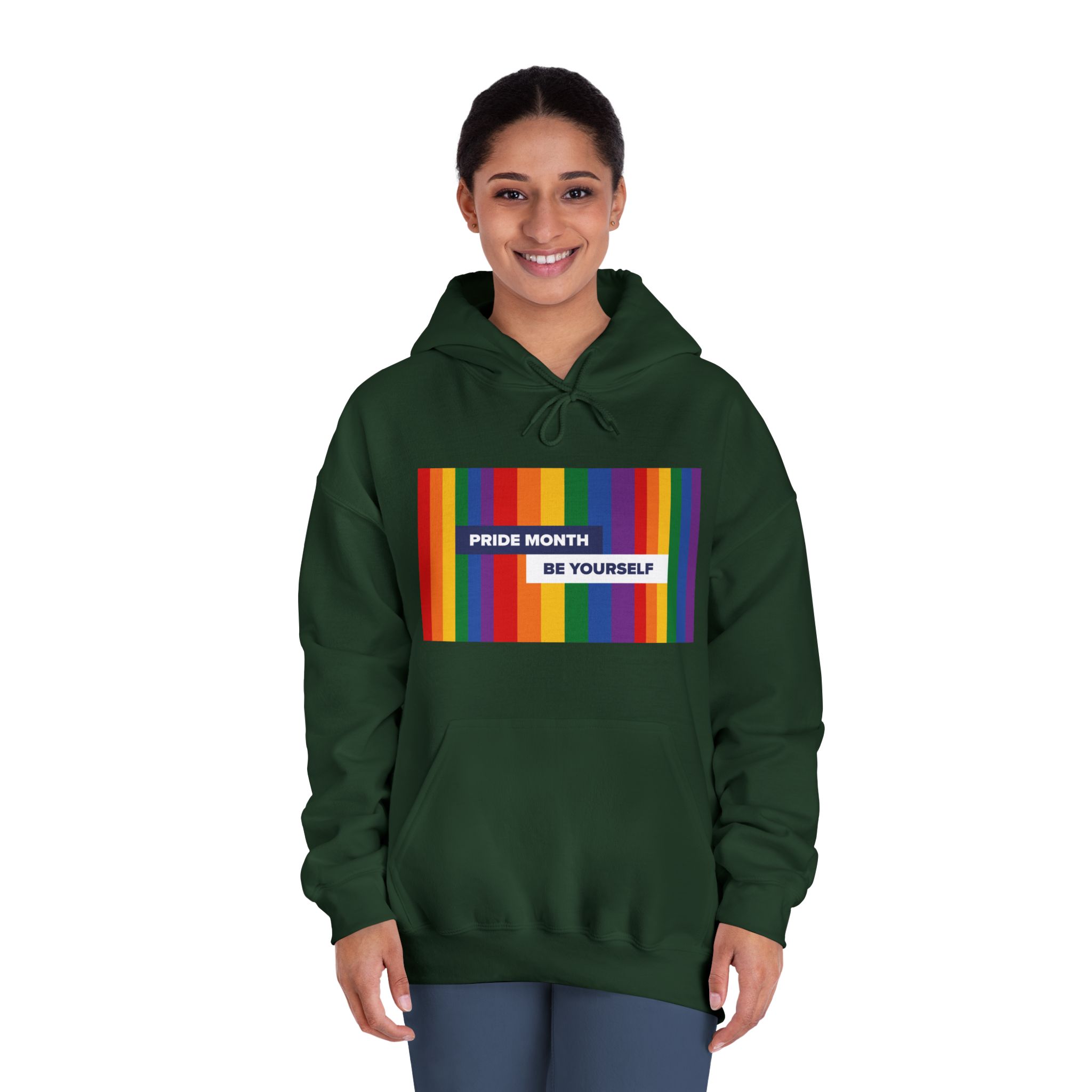 Lgbt Pride Month June Lesbian Gay Bisexual Transgender Lgbtq Flag Rainbow Vector2 Unisex Dryblend Hooded Sweatshirt - Image 24