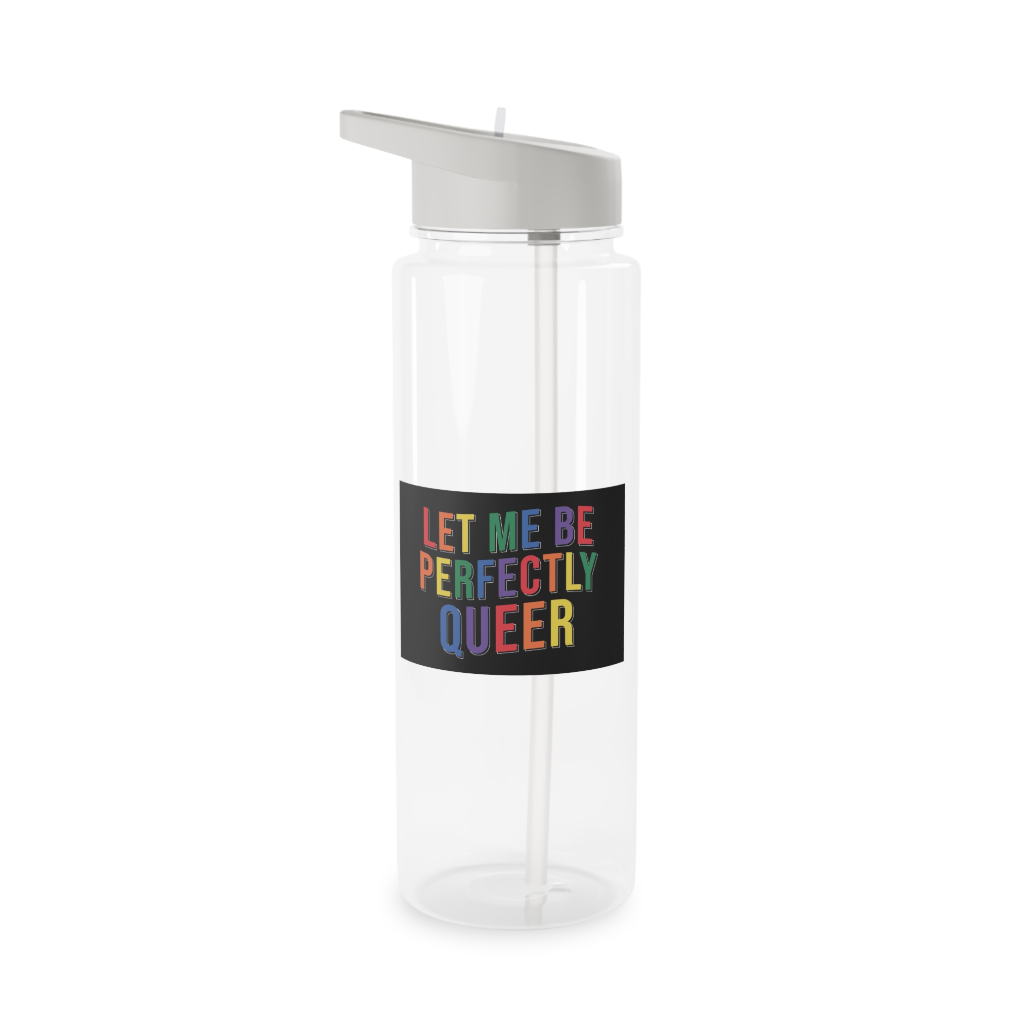 Pride Lgbtq Gay Typography Vector Tshirt Design(9) Tritan Water Bottle - Image 5