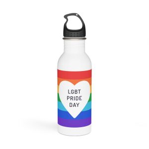 Pride Day 1 Stainless Steel Water Bottle