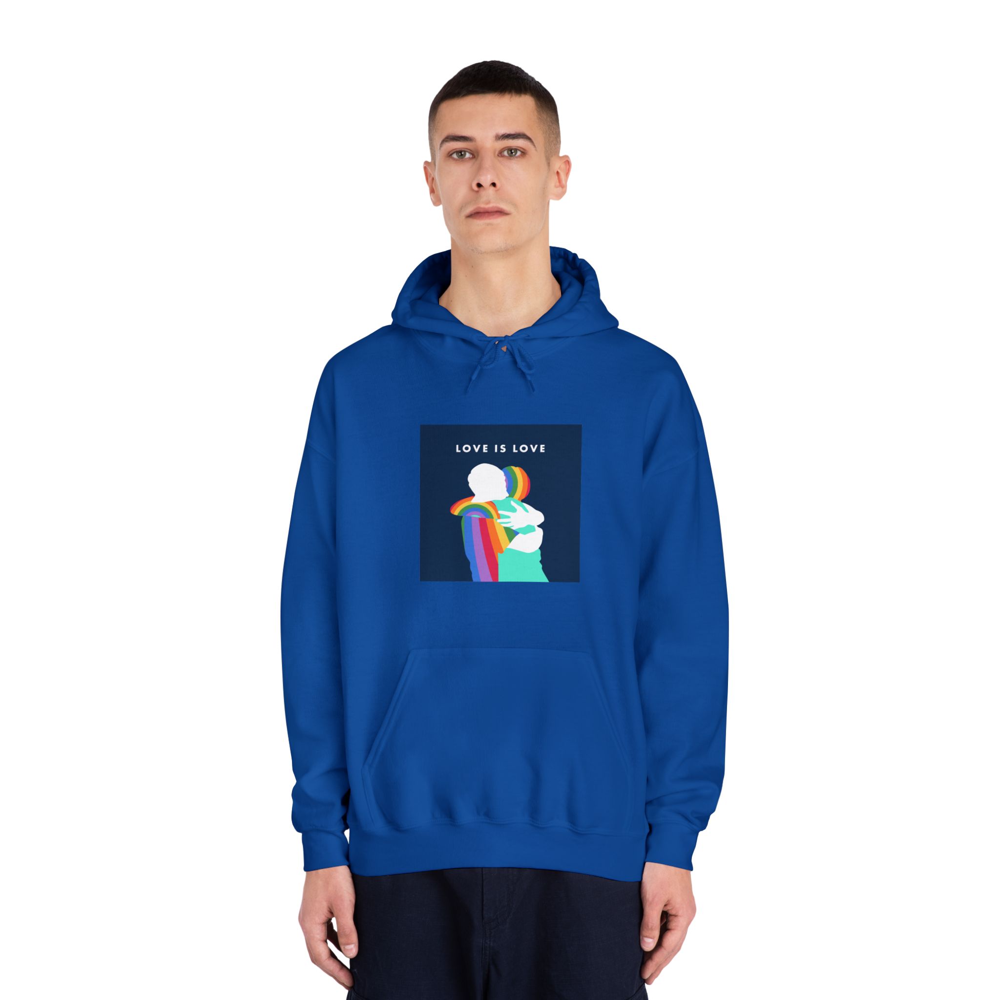 Pride Month 04 Unisex Dryblend Hooded Sweatshirt - Image 27