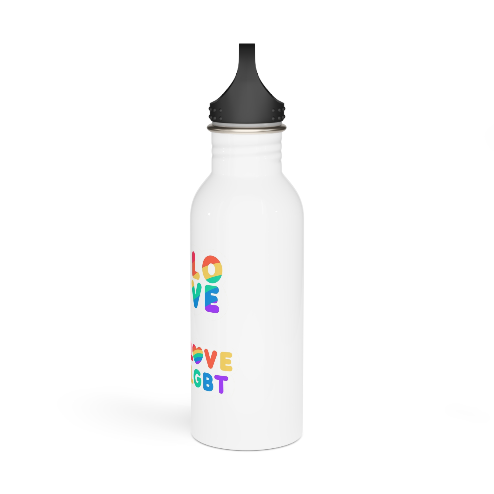 Pride Day Label Collection Theme Stainless Steel Water Bottle - Image 4