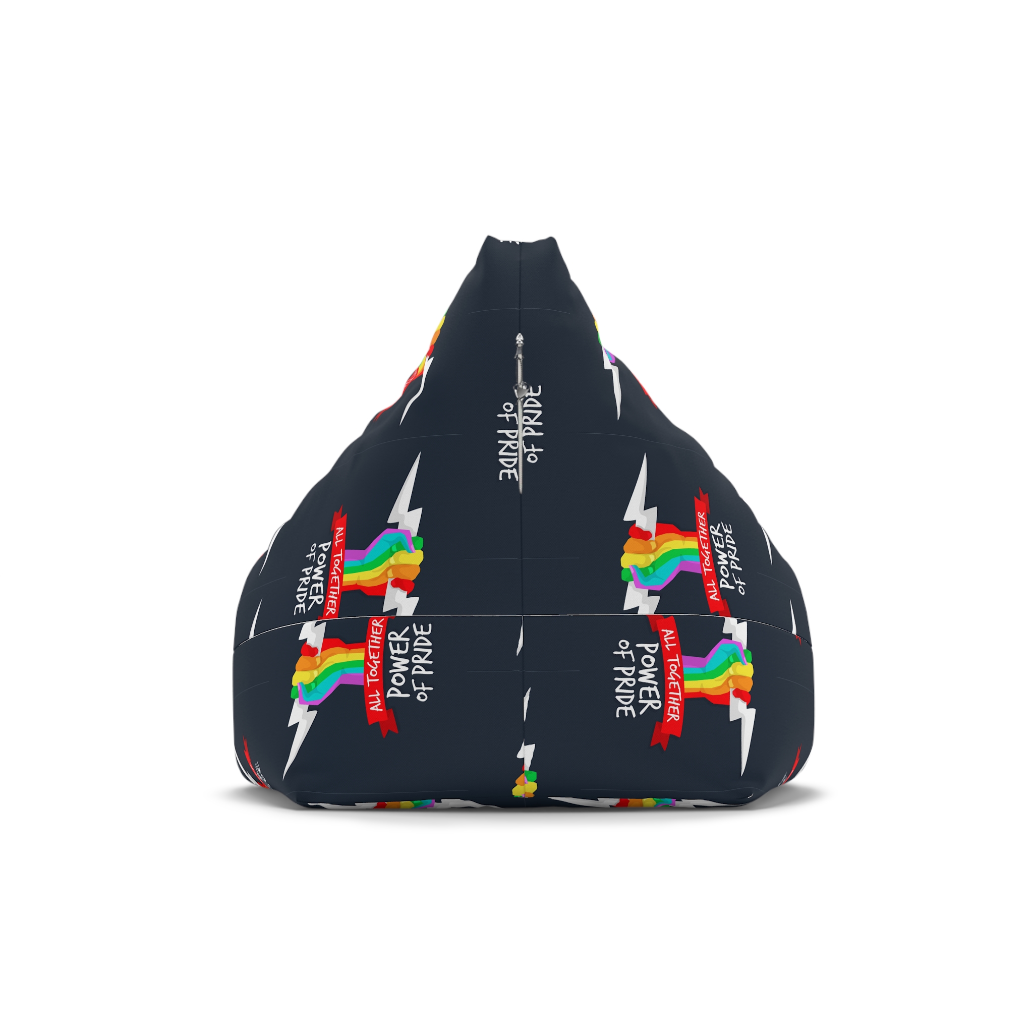Pride Day Event Theme Bean Bag Chair Cover - Image 2