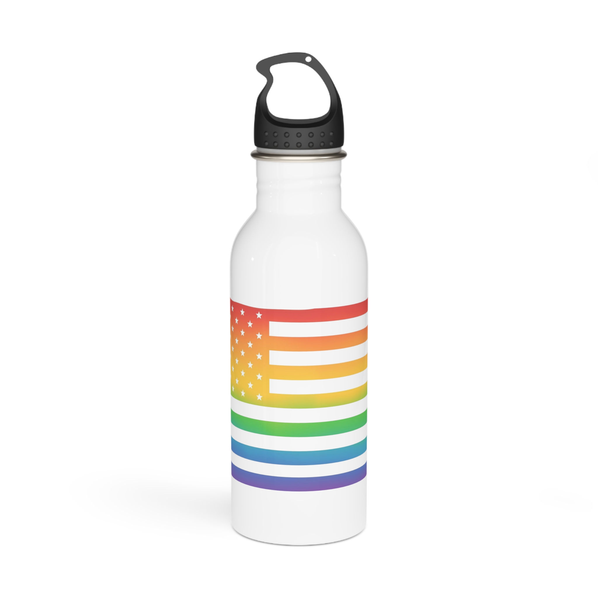 Pride Month America Concept Us Pride Month Flag1 Stainless Steel Water Bottle