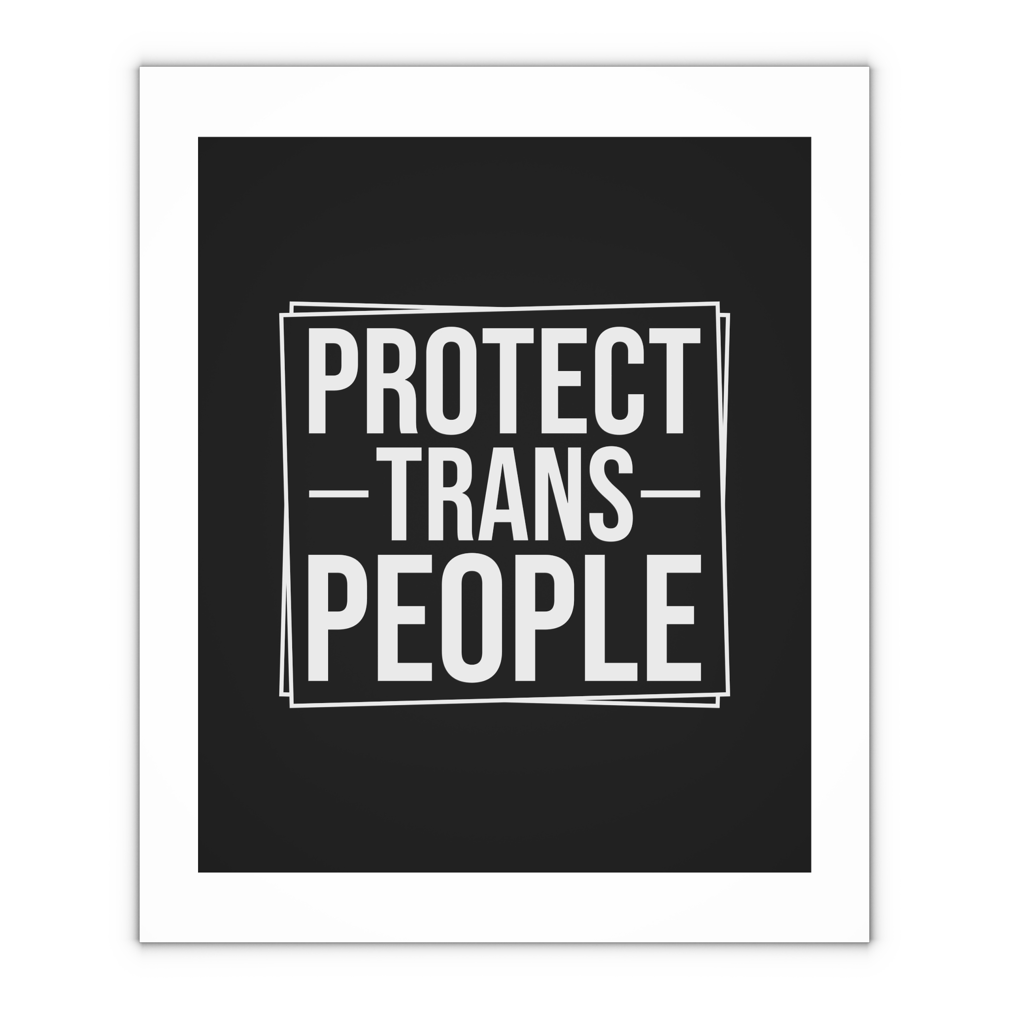 Feminism Tshirt Design Feminist Shirt Protect Trans People Gift Wrapping Paper Sheets 1pc - Image 4