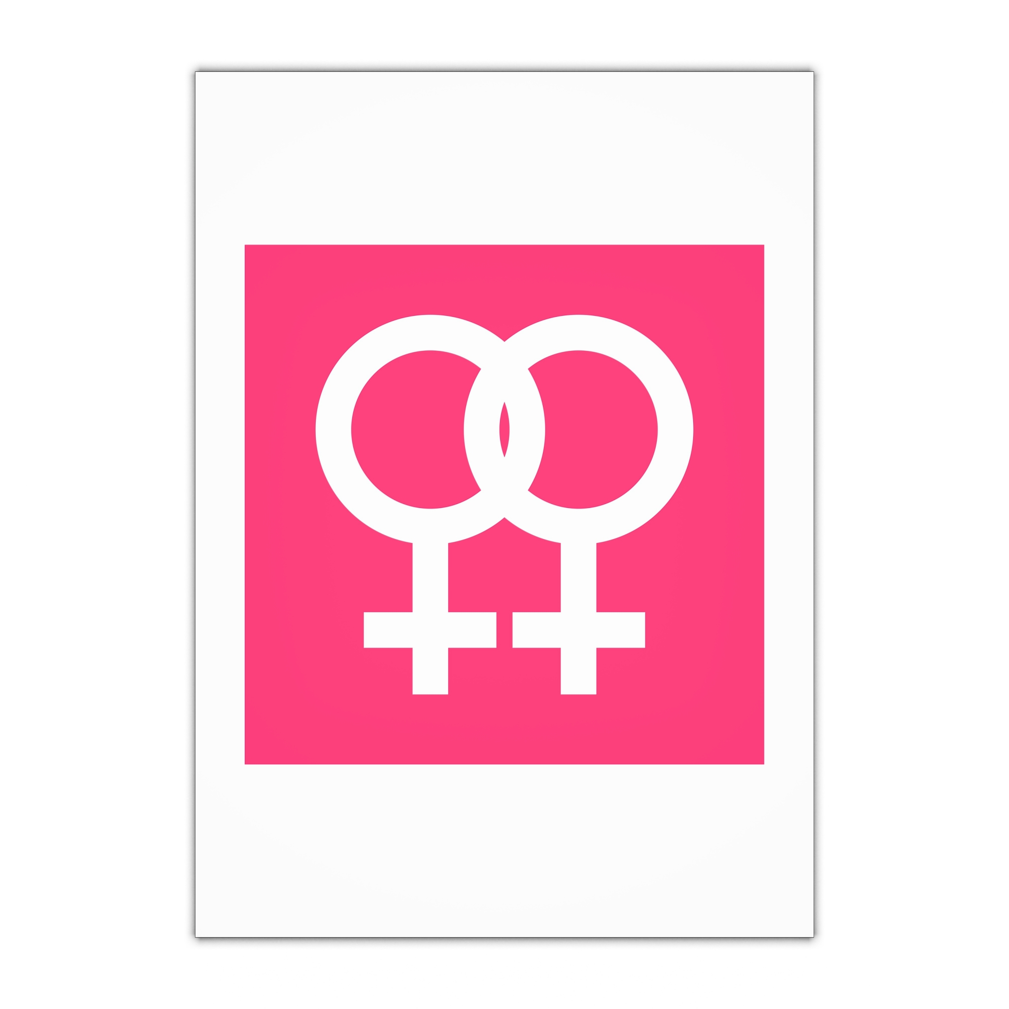 Lesbian Pride Design 2B26C2 Gift Wrapping Paper Sheets 1pc
