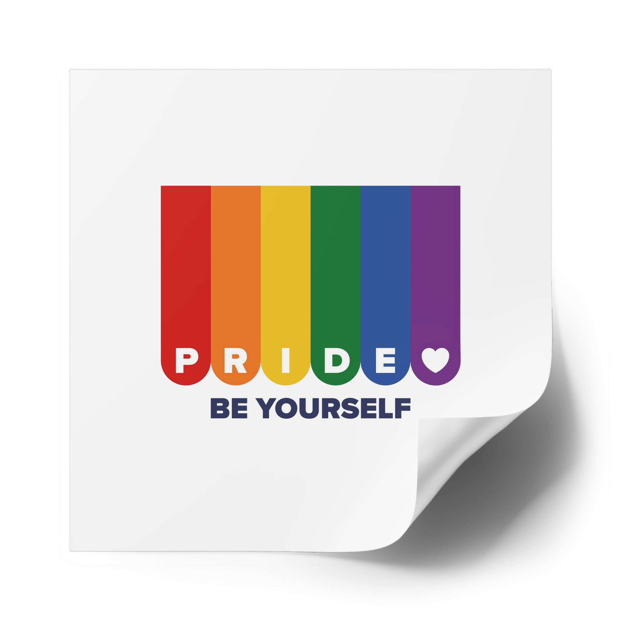 Lgbt Pride Month June Lesbian Gay Bisexual Transgender Lgbtq Flag Rainbow Vector(1) Laminate Stickers Square - Image 50