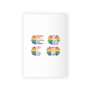 Sunflower Pride Gay Rainbow T Shirt Design Gift Wrapping Paper Rolls 1pc