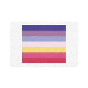 Lesbian Pride Design 4C2A73 Pet Food Mat 12x18