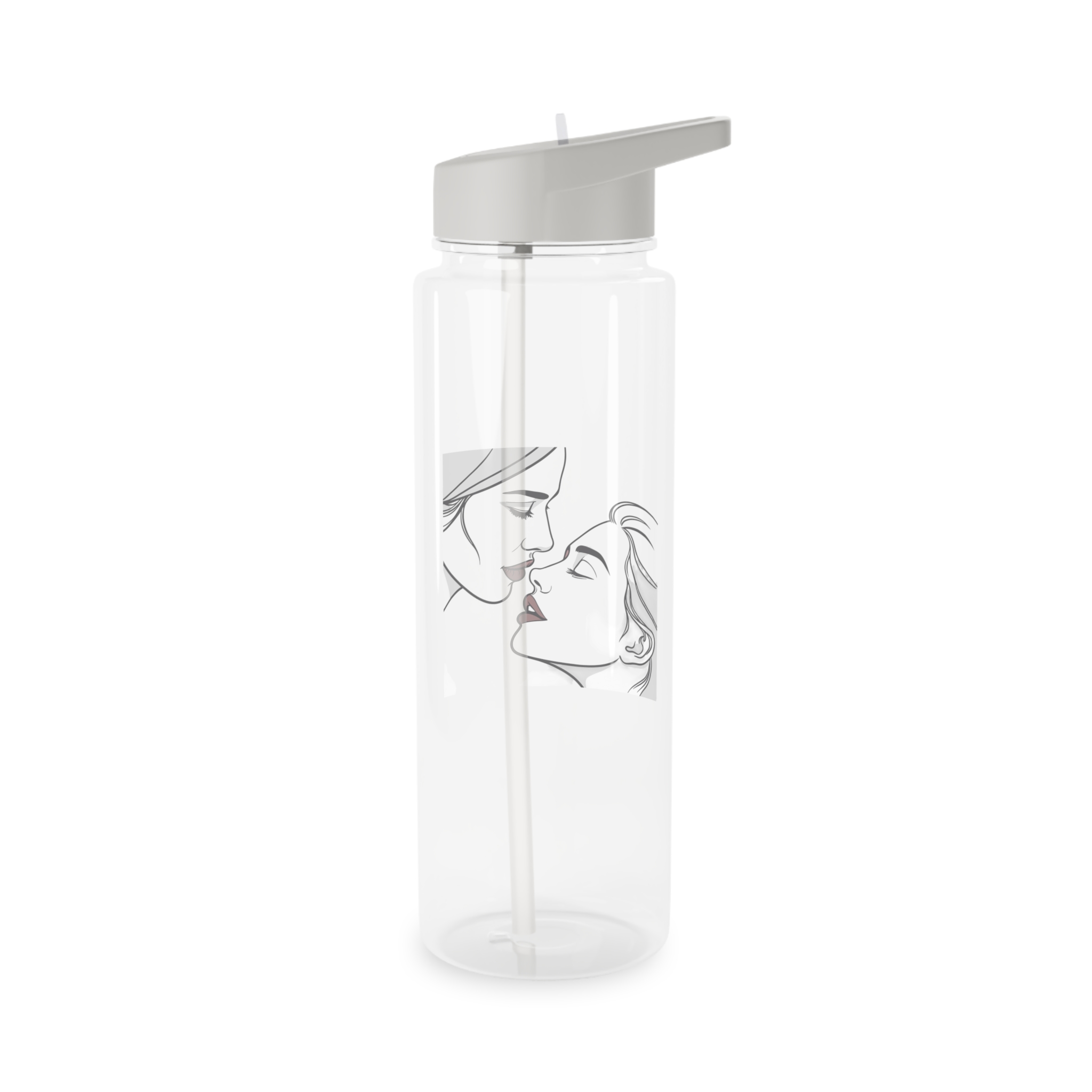 Perfect Lip Set Open Close Smooches Tritan Water Bottle - Image 6