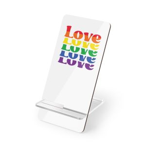 Gay Pride Svg Design (1) Mobile Display Stand For Smartphones