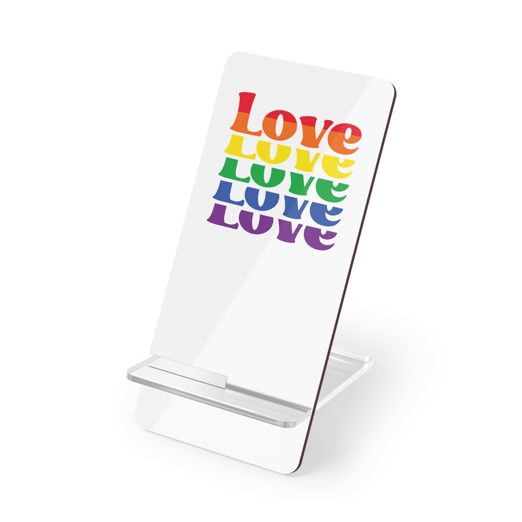 Gay Pride Svg Design (1) Mobile Display Stand For Smartphones