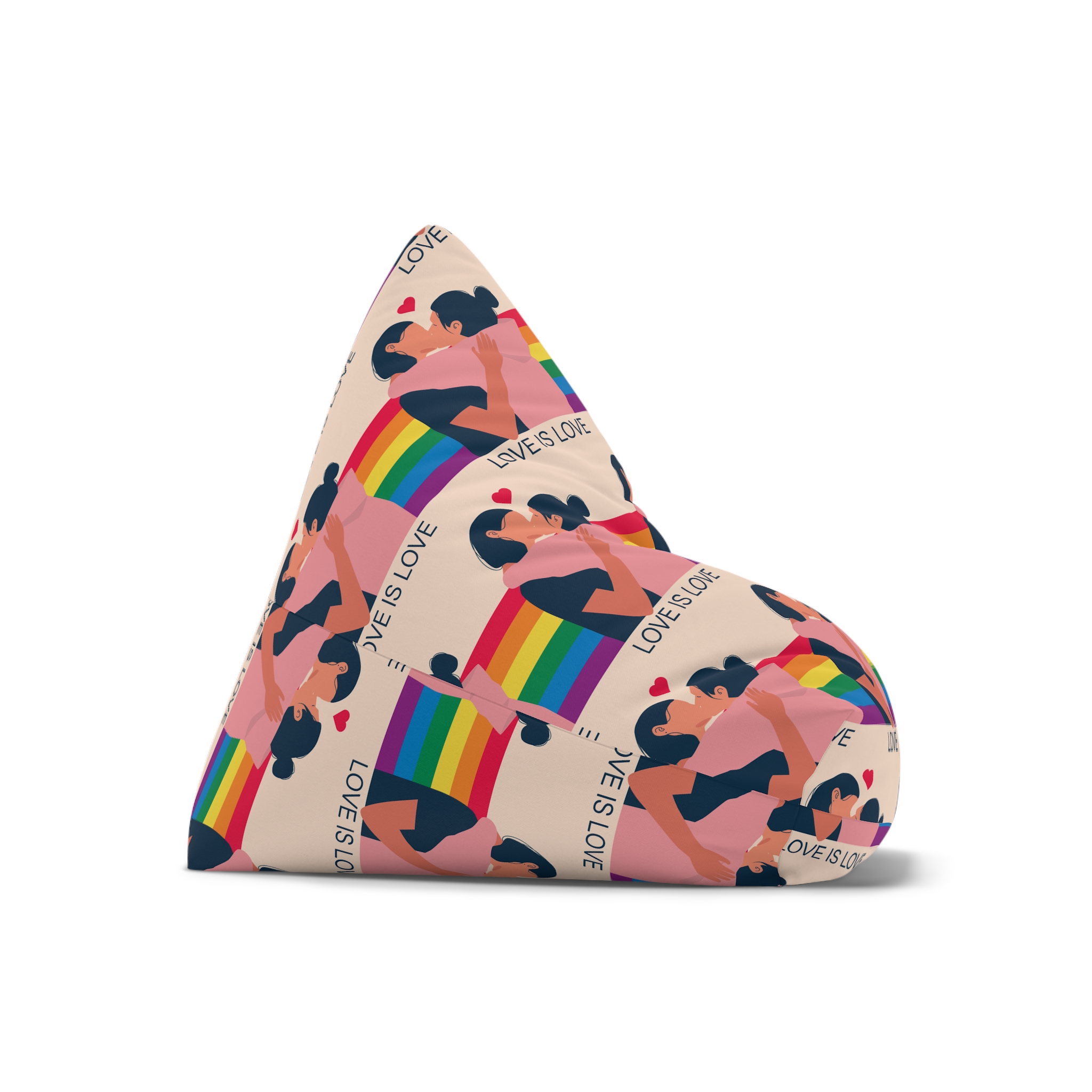 Couple Leasbians Bean Bag Chair Cover - Image 7