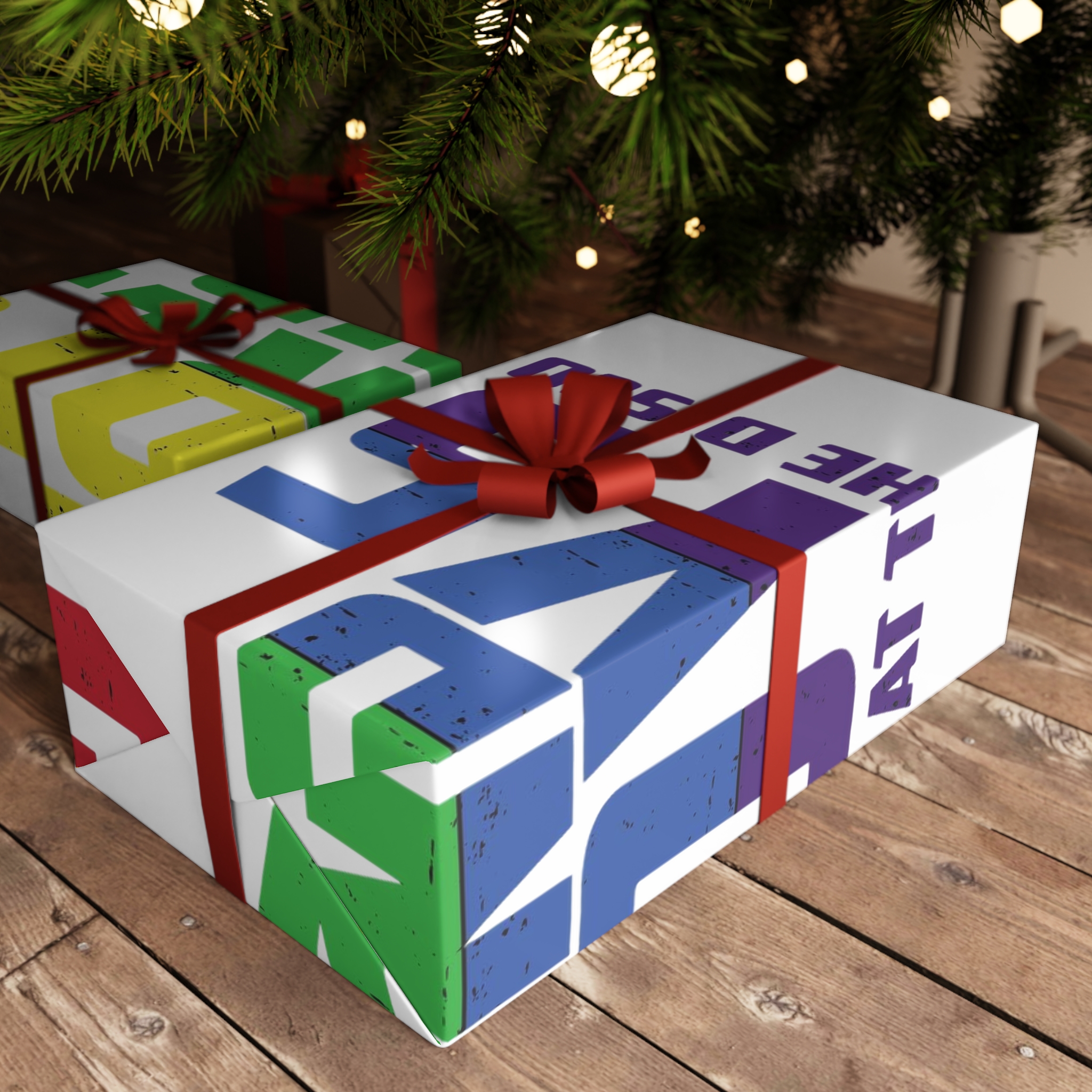 Vector T Shirt Design Template Gift Wrapping Paper Sheets 1pc - Image 6