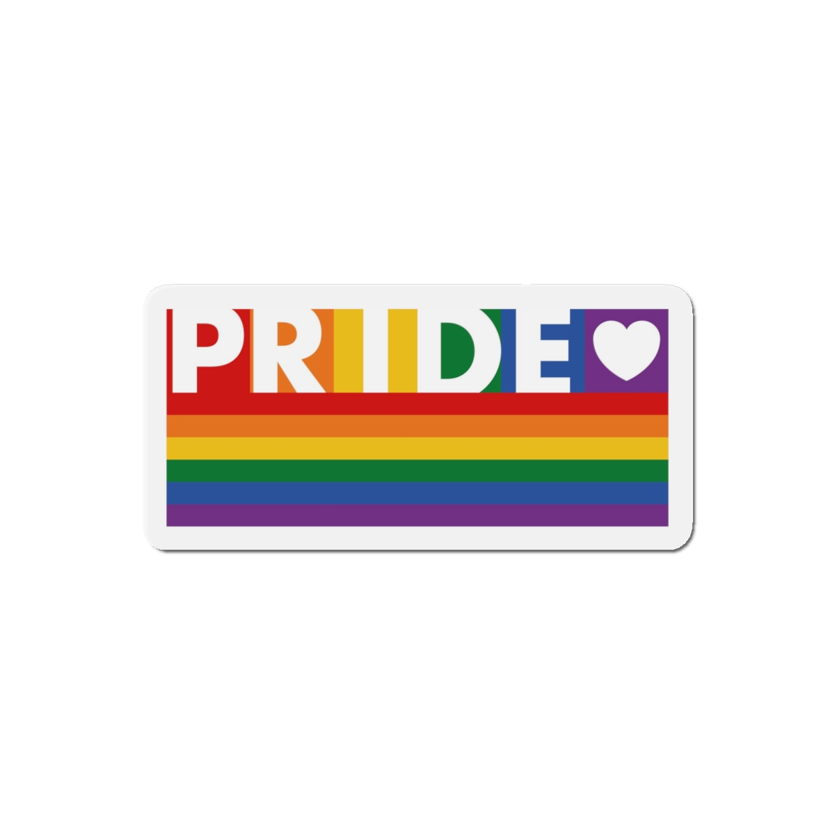 Lesbian Pride Design E2364B Die Cut Magnets - Image 10