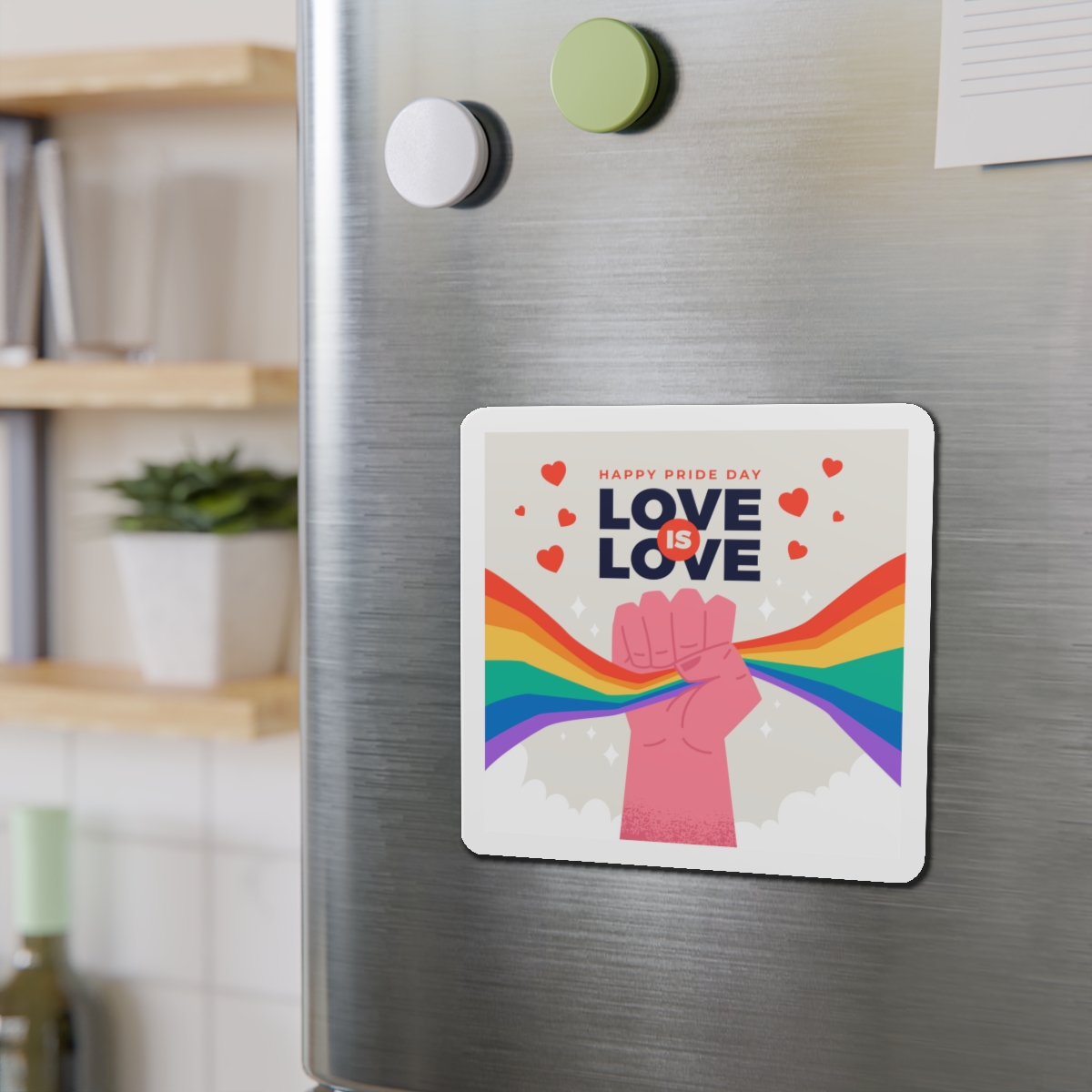 Happy Pride Day Concept Die Cut Magnets - Image 12