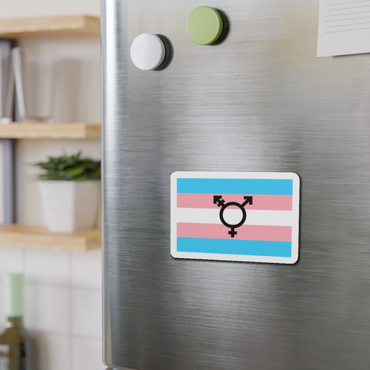 Lesbian Pride Design 8F6ADF Die Cut Magnets - Image 9