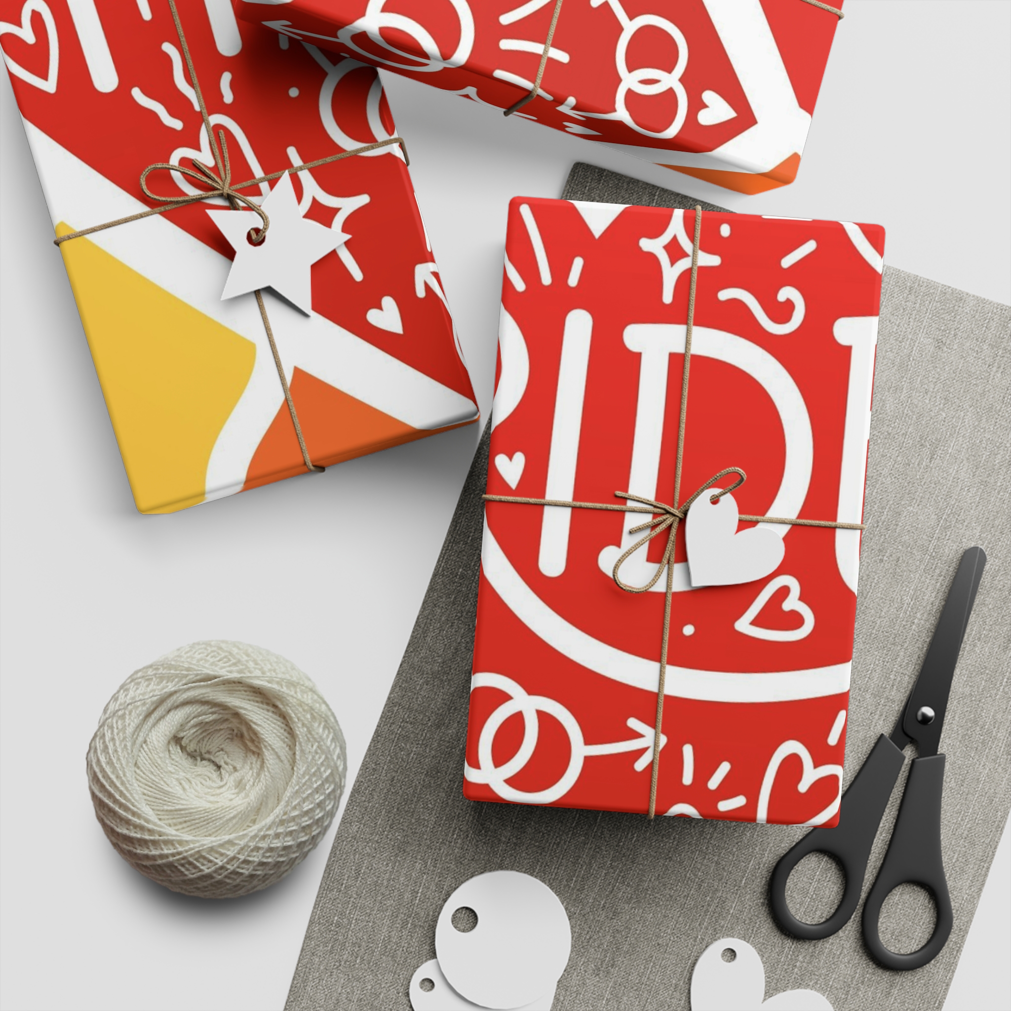Pride Day Concept Illustration Gift Wrapping Paper Sheets 1pc - Image 5