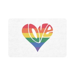 Pride Lgbt Gay Retro Tshirt Design Pet Food Mat 12x18