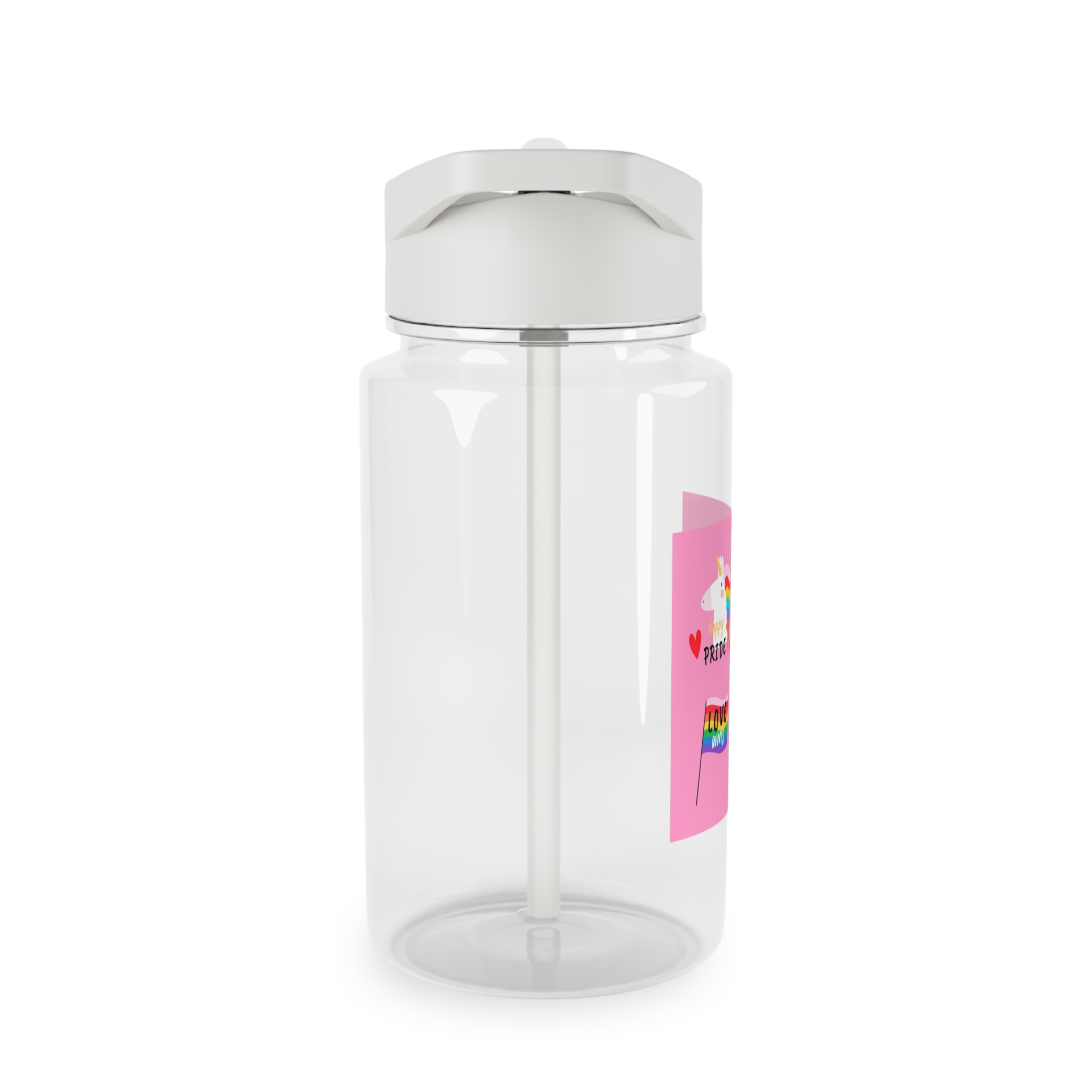 Pride Day Label Collection Theme Tritan Water Bottle - Image 4