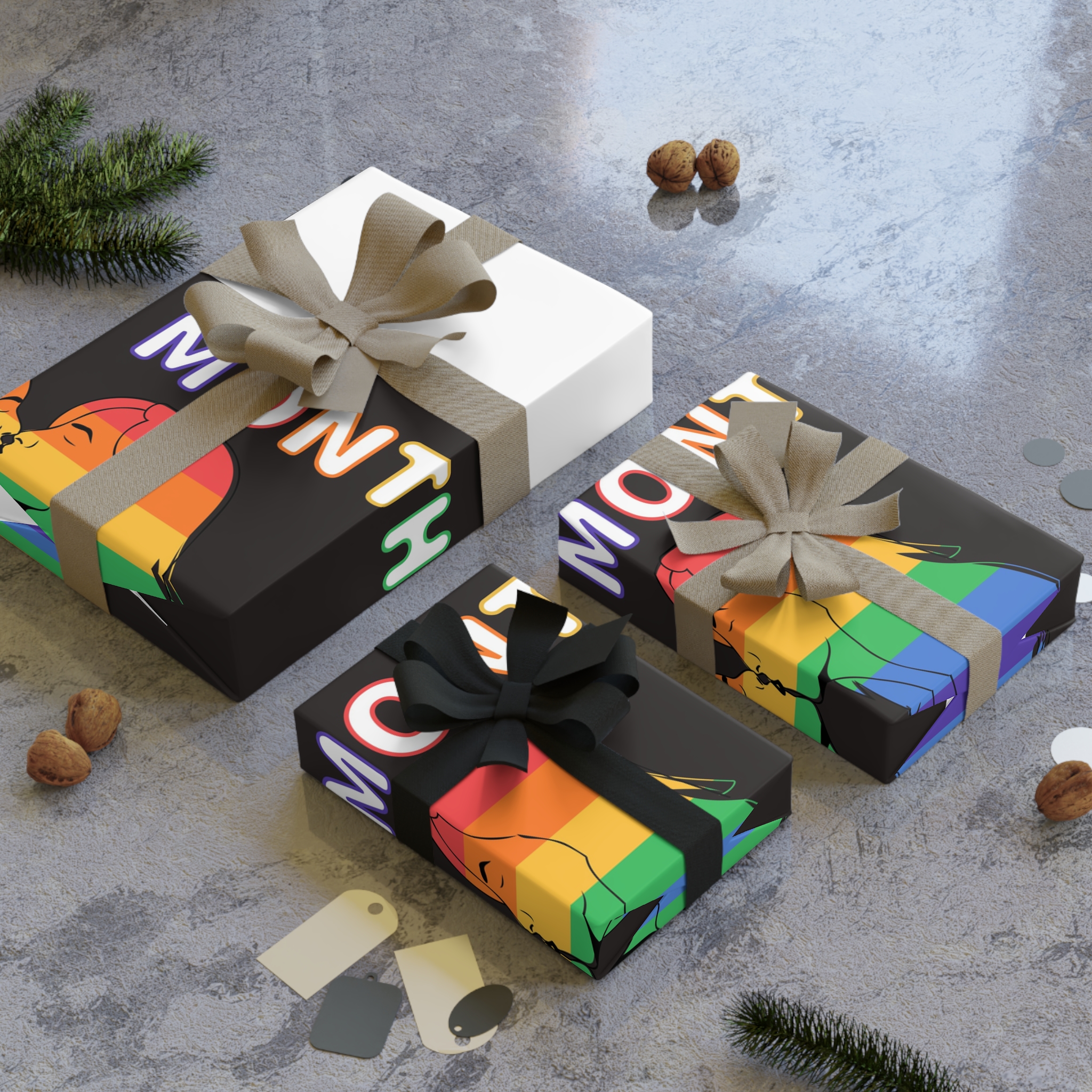 Lgbt Pride Month Gift Wrapping Paper Rolls 1pc - Image 8