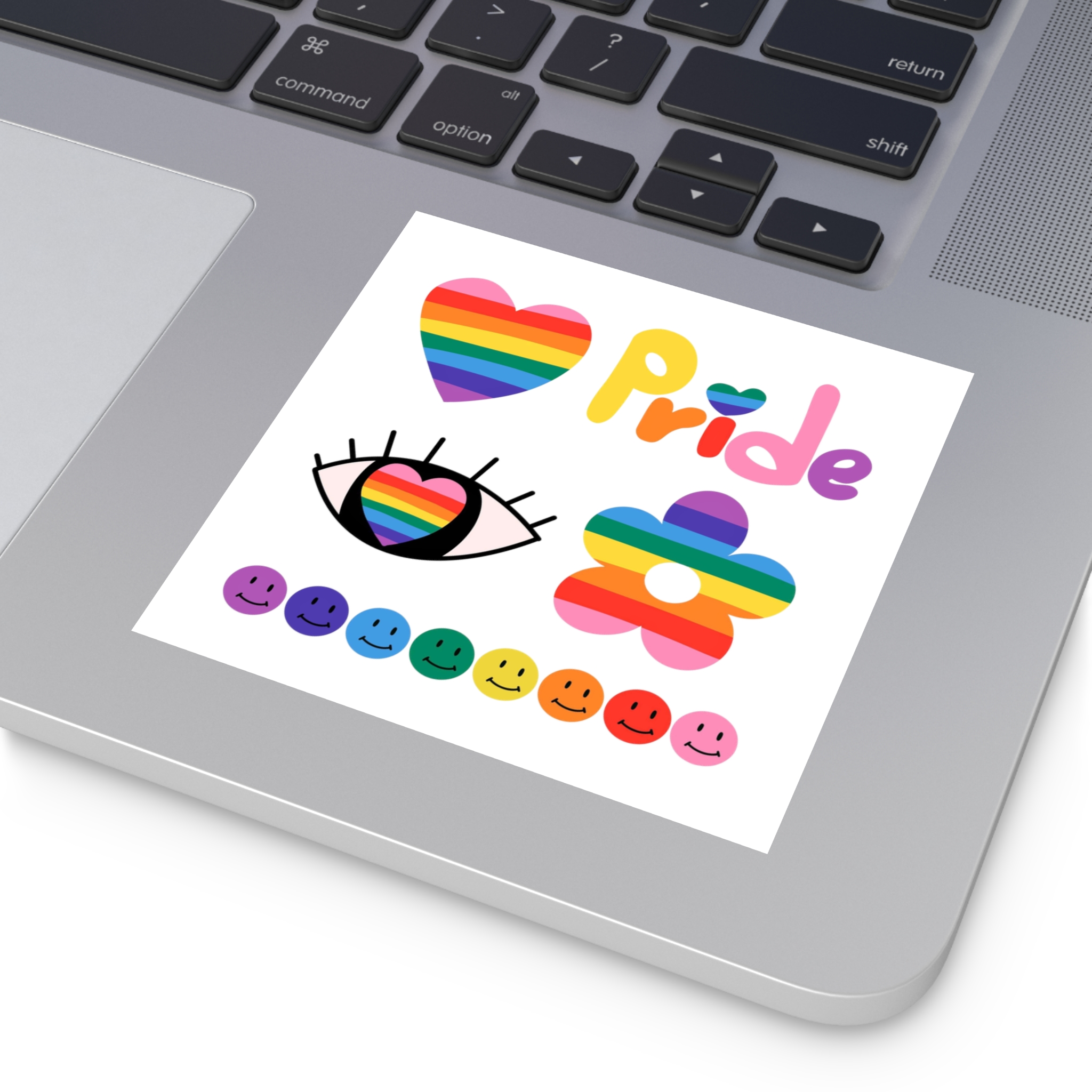 Pride Month Laminate Stickers Square - Image 19
