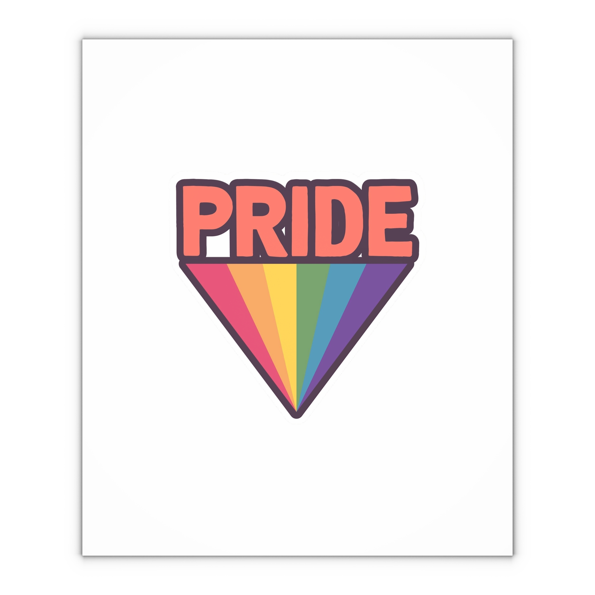 Pride With Rainbow(1) Gift Wrapping Paper Sheets 1pc - Image 4