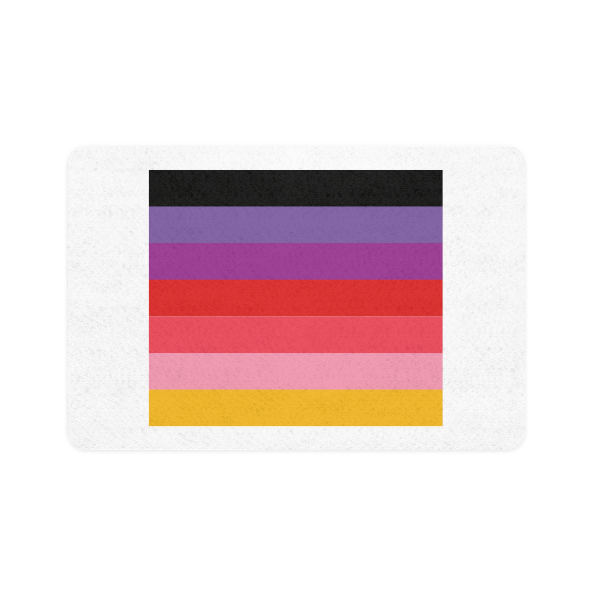 Lesbian Pride Design DC3A9F Pet Food Mat 12x18