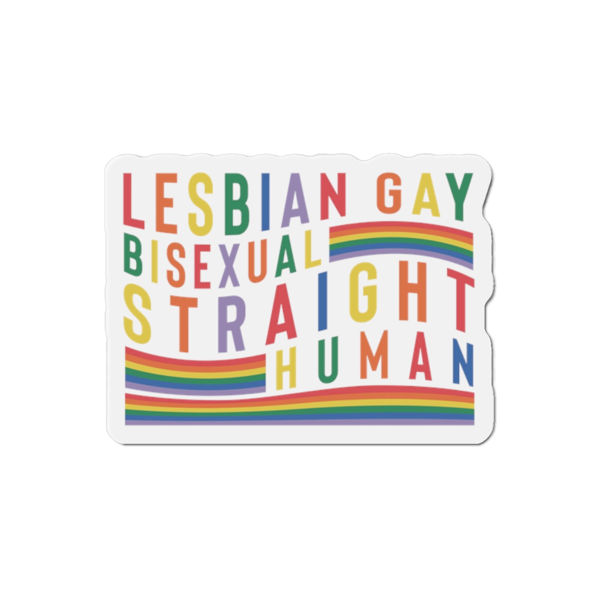 Lgbtq Pride Month Svg Design Bundle(2) Die Cut Magnets