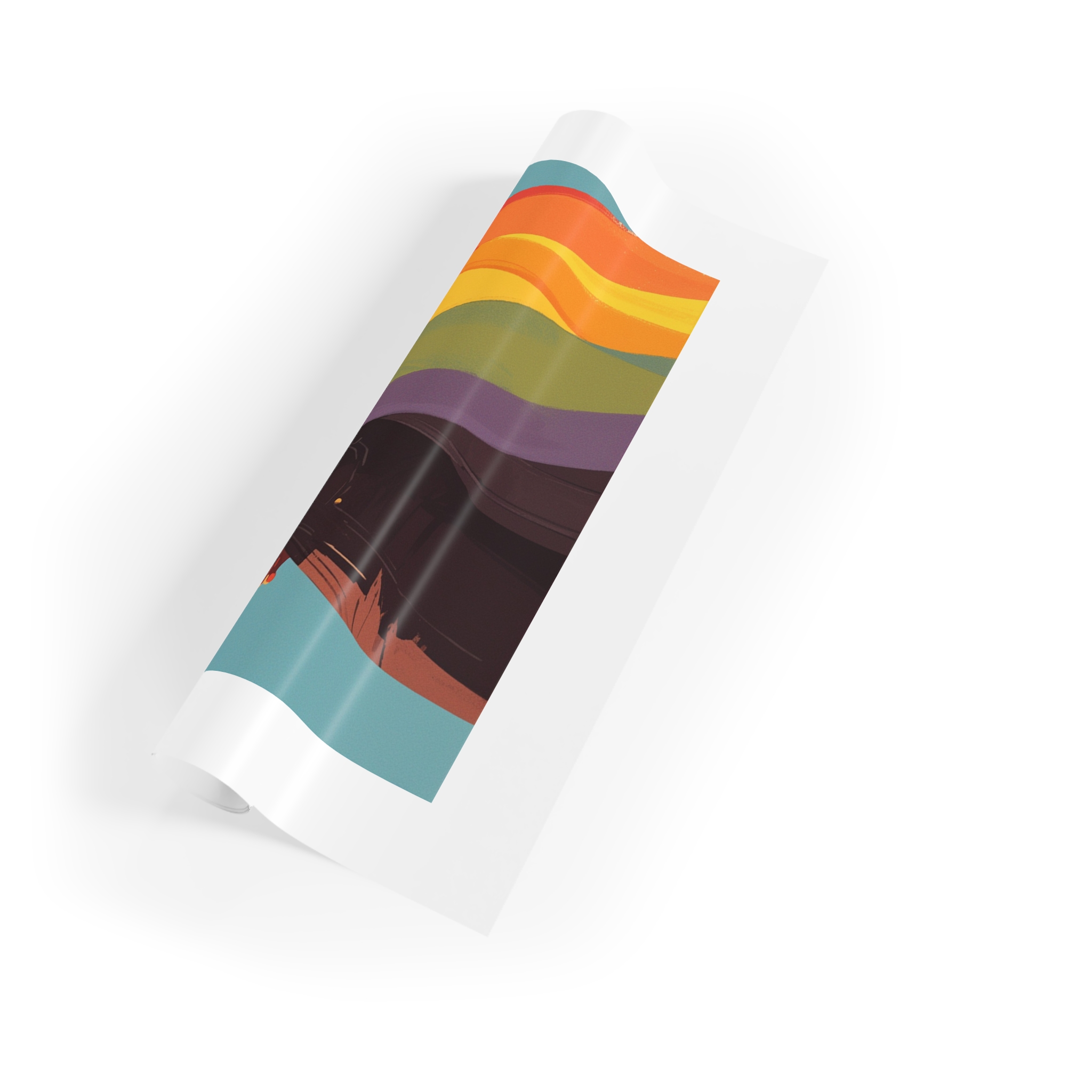 Lesbian Pride Design F63169 Gift Wrapping Paper Rolls 1pc - Image 3