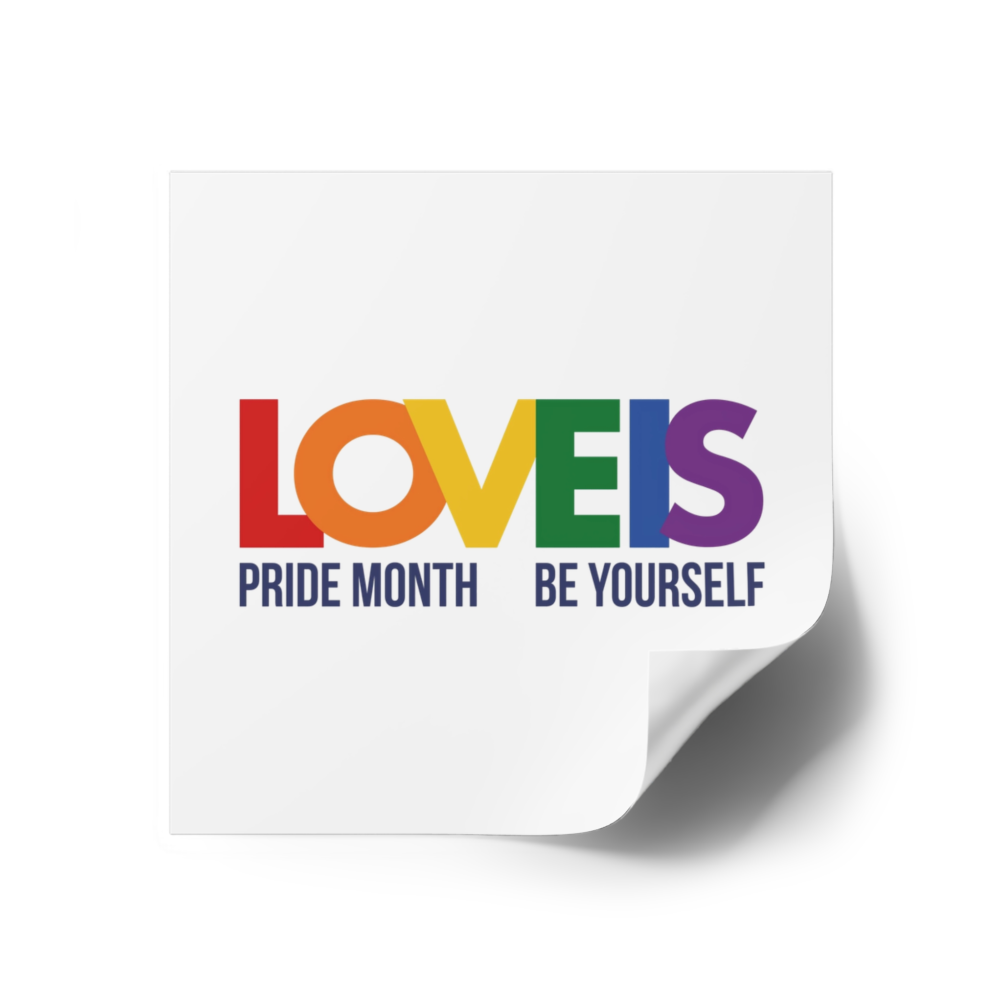 Lgbt Pride Month June 2026 Lesbian Gay Bisexual Transgender Lgbtq Flag Rainbow Love Vector Laminate Stickers Square - Image 18