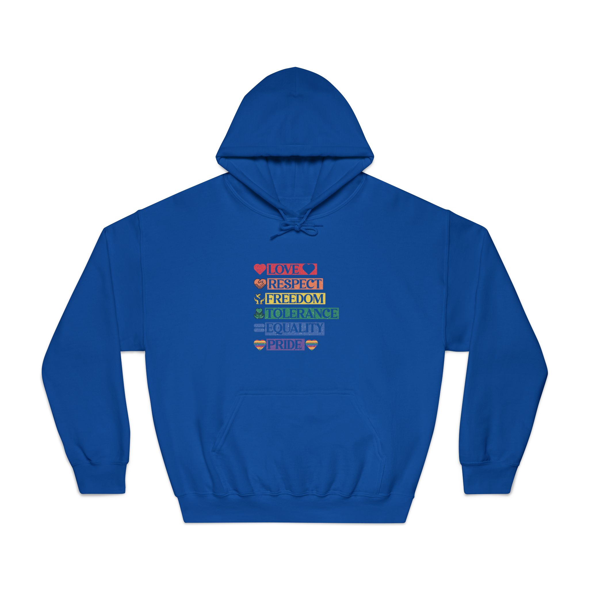 Lgbtq Pride Month Quote Eps Design Vector Pride Design Template (1) Unisex Dryblend Hooded Sweatshirt - Image 25