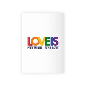 Lgbt Pride Month June 2026 Lesbian Gay Bisexual Transgender Lgbtq Flag Rainbow Love Vector Gift Wrapping Paper Rolls 1pc