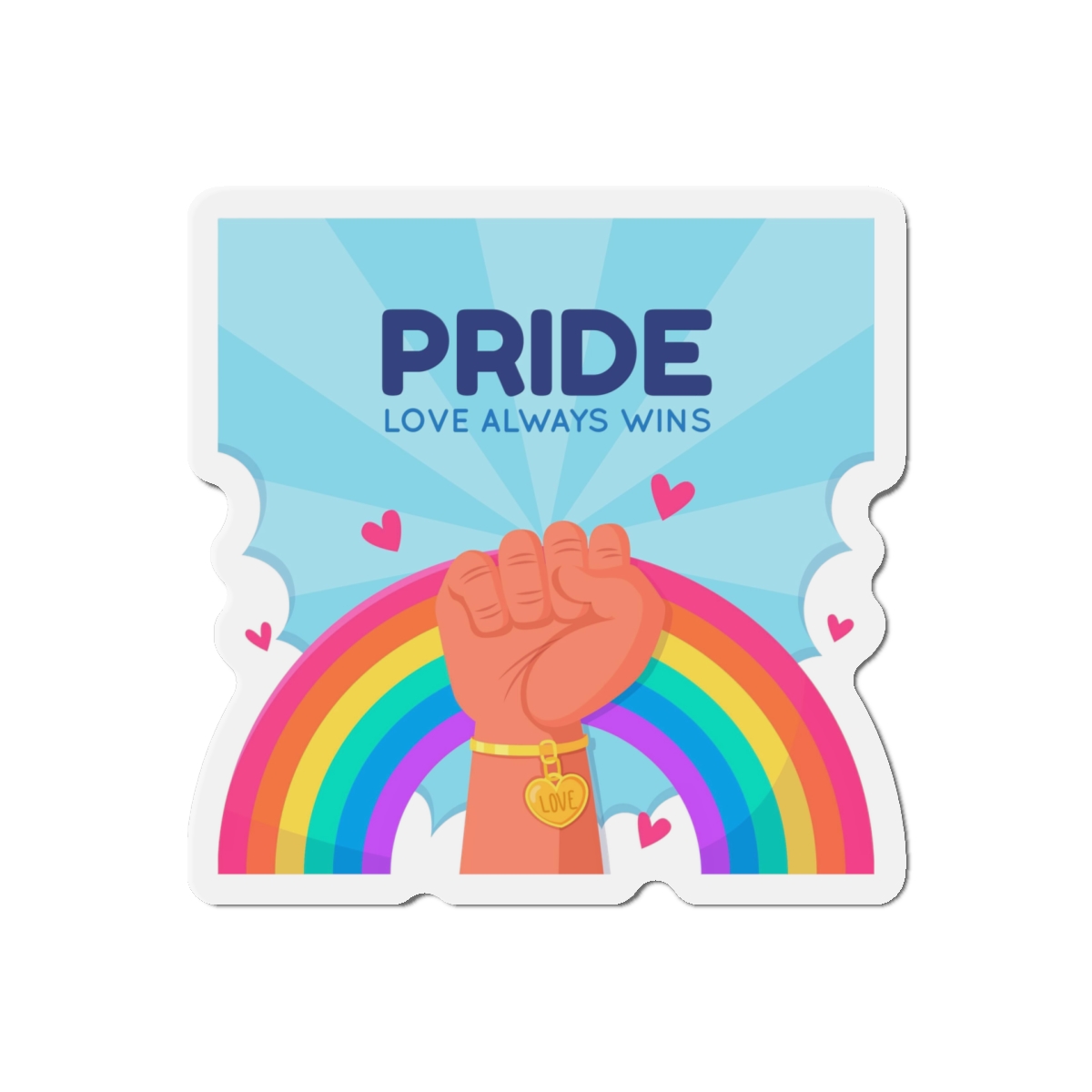 Pride Day Concept Die Cut Magnets - Image 10