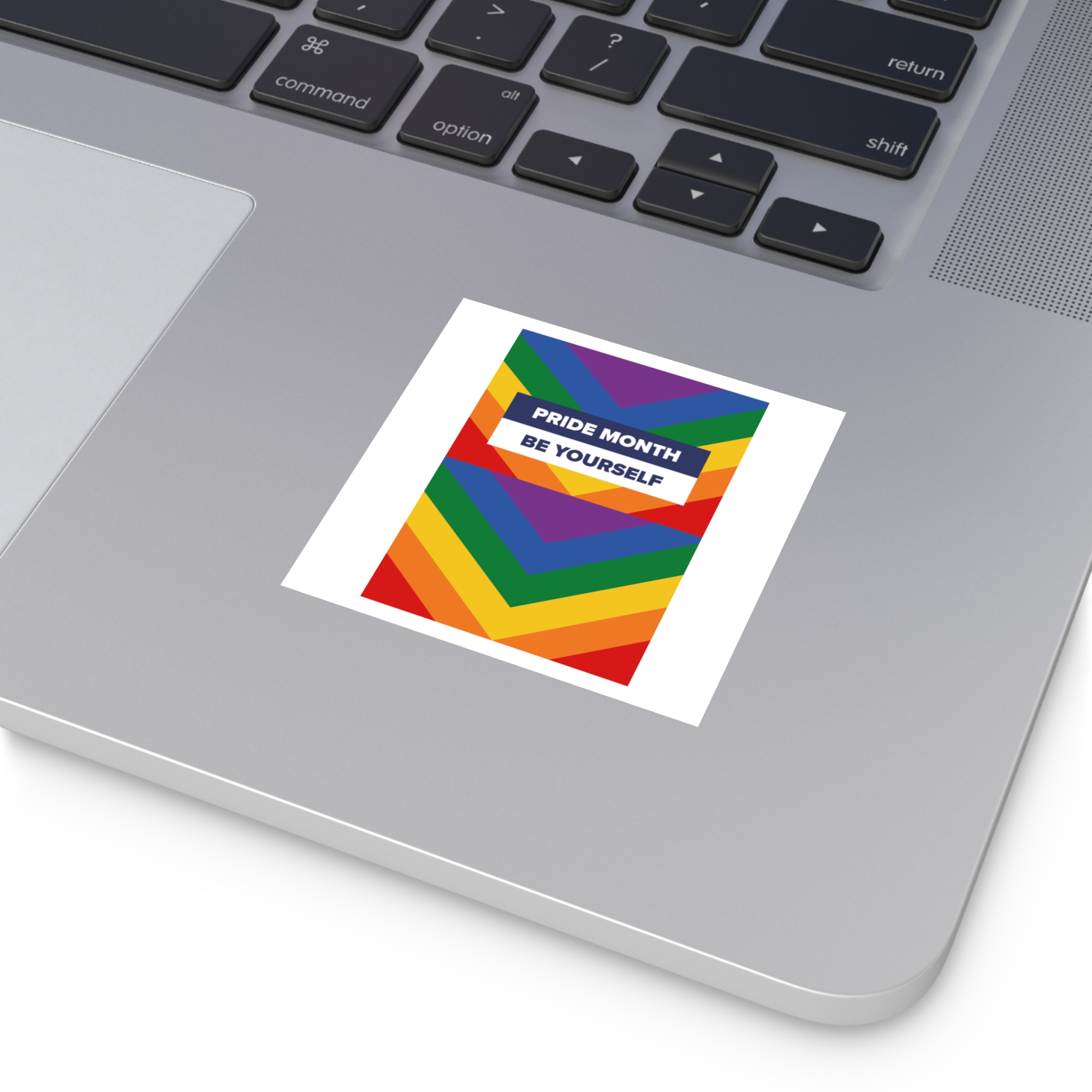 Lgbt Pride Month June Lesbian Gay Bisexual Transgender Lgbtq Flag Rainbow Vector(1)2 Laminate Stickers Square - Image 7