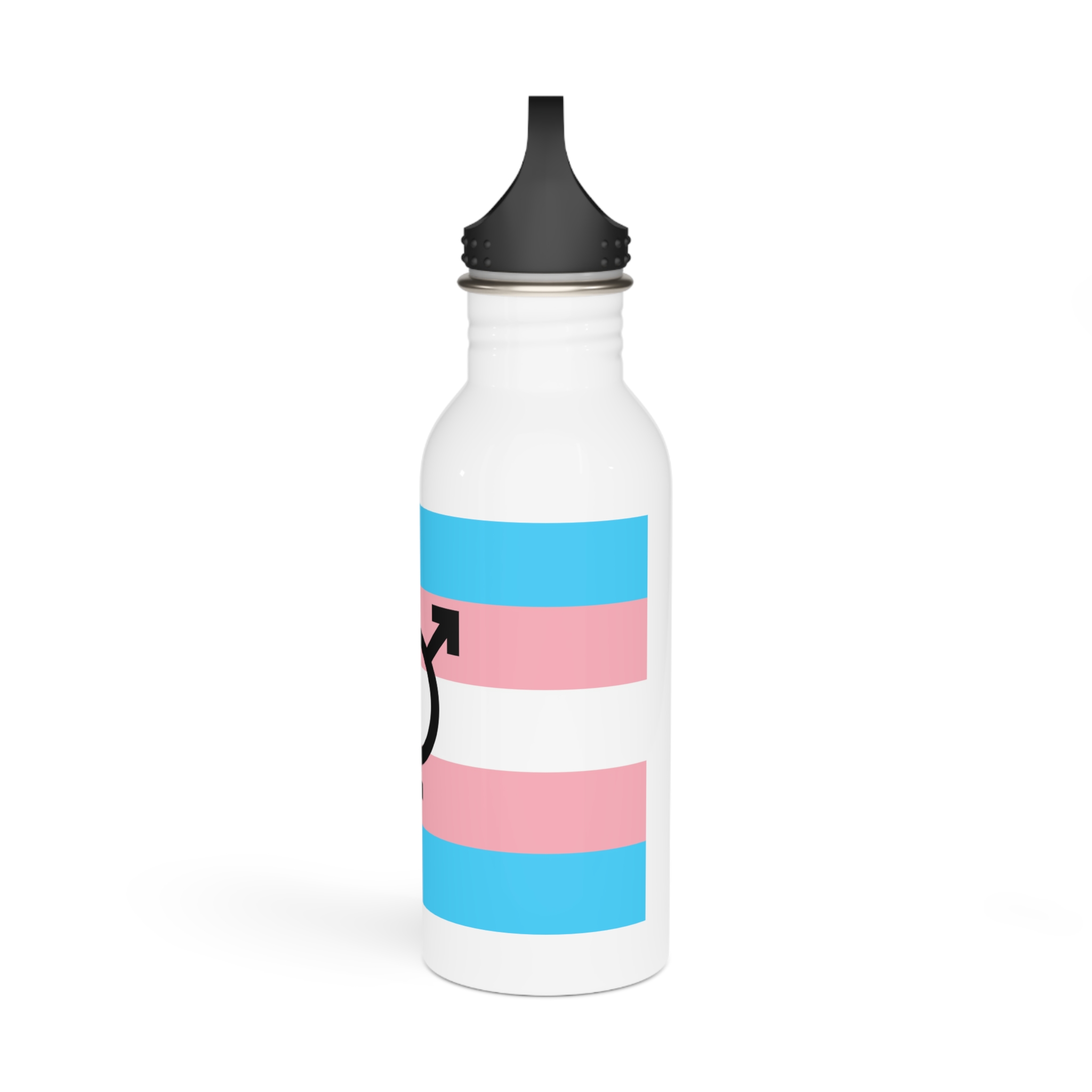 Lesbian Pride Design 8F6ADF Stainless Steel Water Bottle - Image 4
