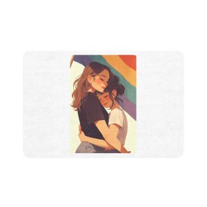 Lesbian Pride Design 58918A Pet Food Mat 12x18