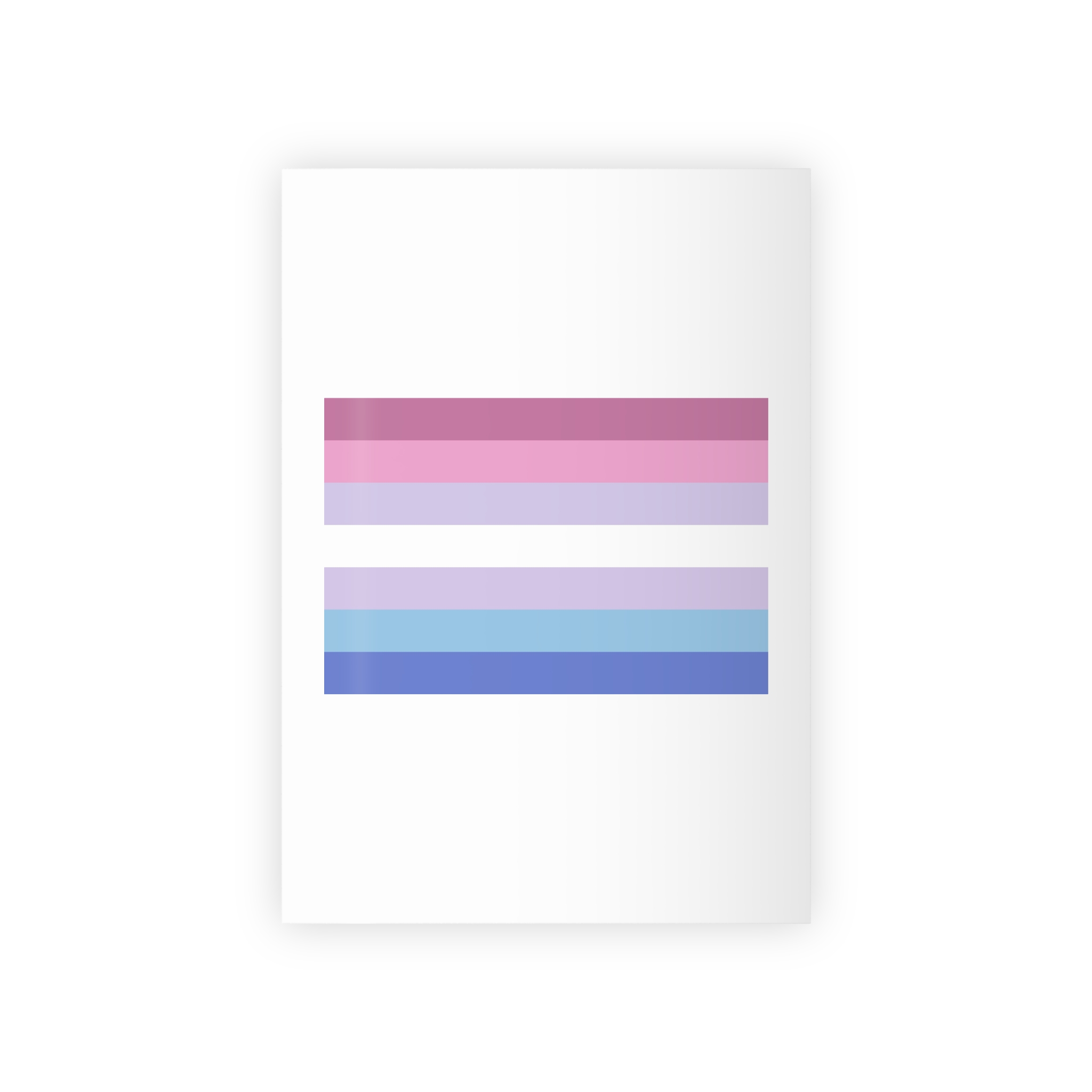 Bigender F Gift Wrapping Paper Rolls 1pc