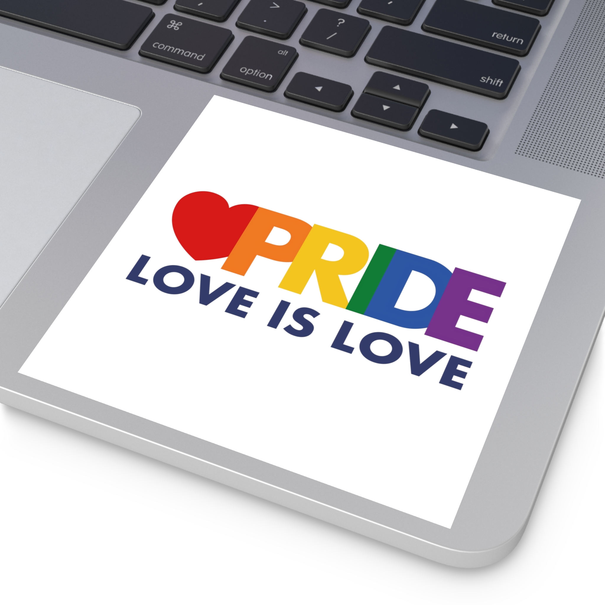 Lgbt Pride Month June 2026 Lesbian Gay Bisexual Transgender Lgbtq Flag Rainbow Love Vector (3) Laminate Stickers Square - Image 43