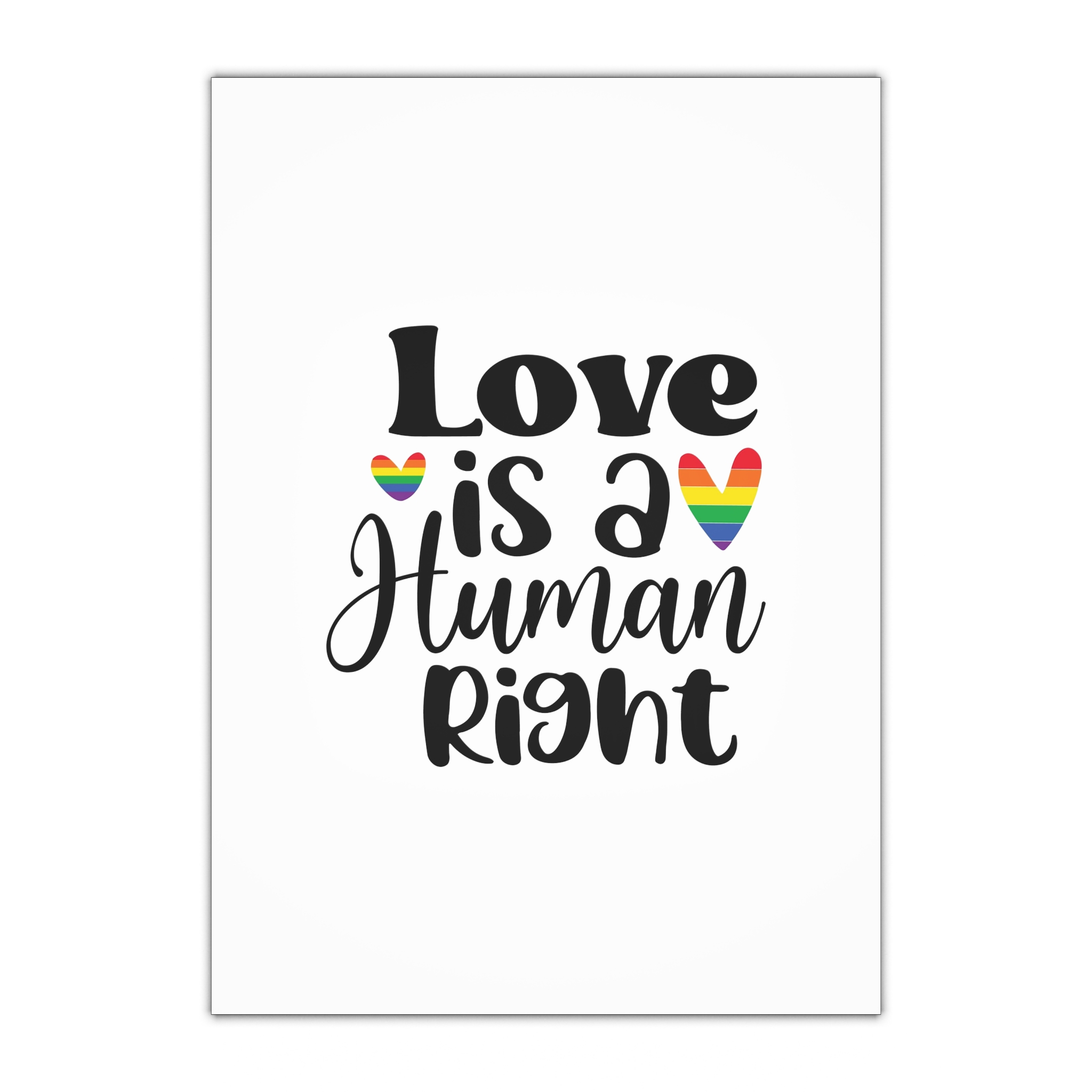 Gay Pride Svg Design (2) Gift Wrapping Paper Sheets 1pc