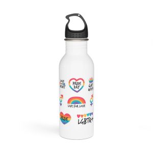 Pride Day Label Set Stainless Steel Water Bottle