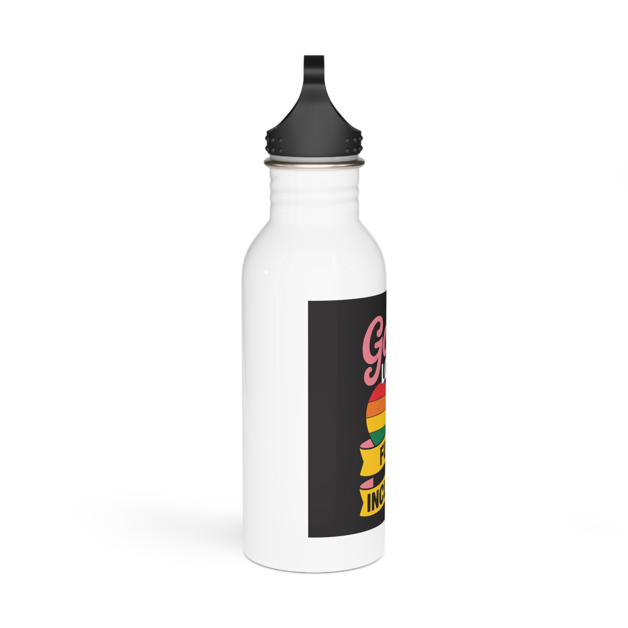 Lesbian Pride Design 050E93 Stainless Steel Water Bottle - Image 2