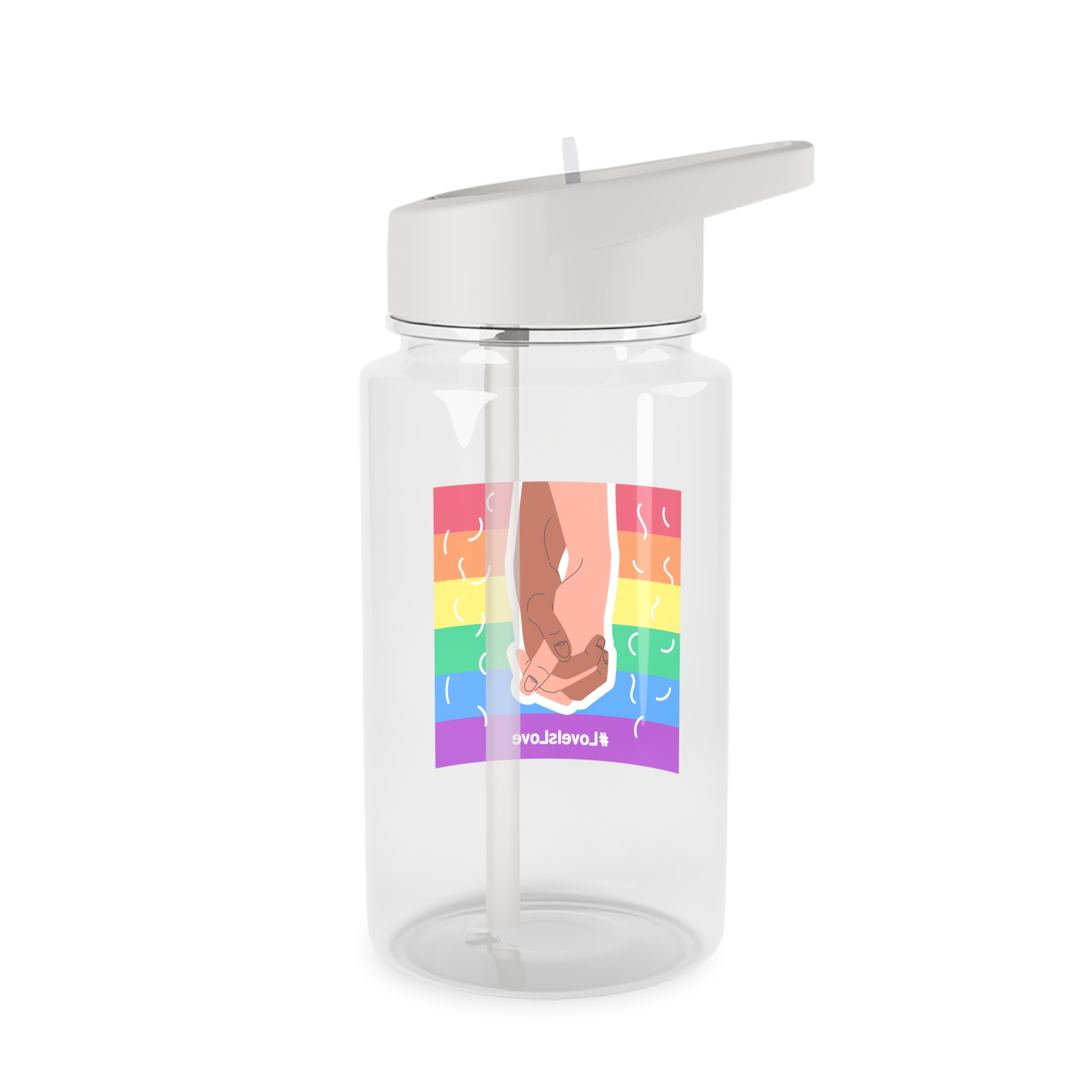 Pride Day Concept(2) Tritan Water Bottle - Image 2