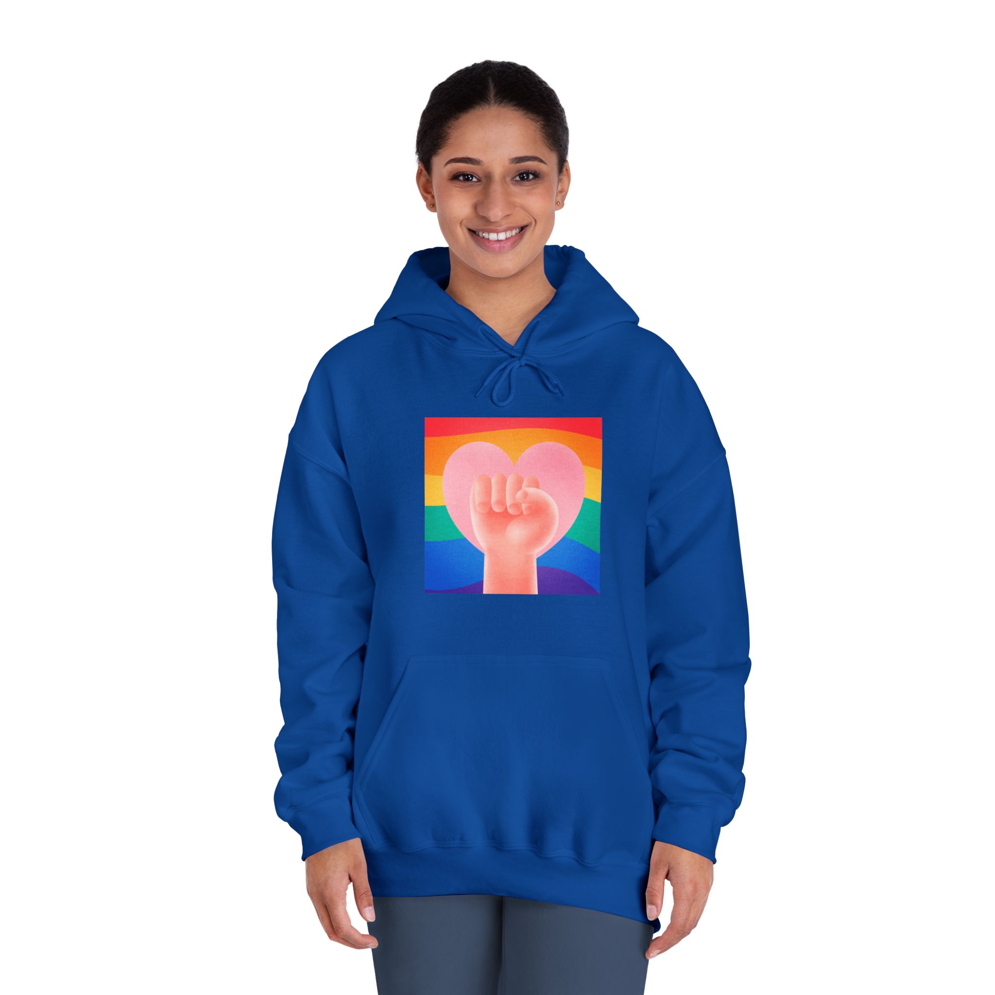 Pride Day Concept 2 Unisex Dryblend Hooded Sweatshirt - Image 28