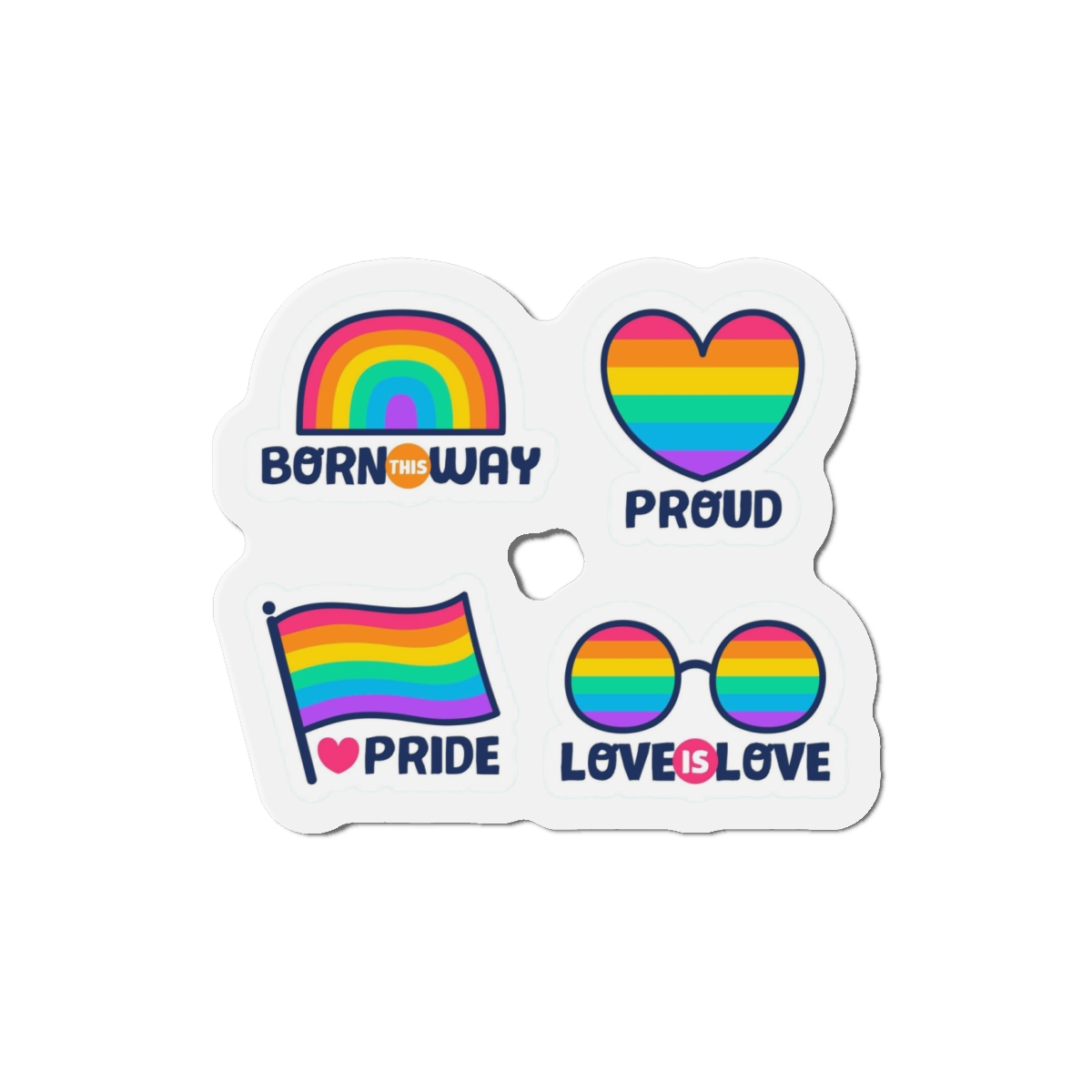 Pride Day Lables Collection Die Cut Magnets - Image 7