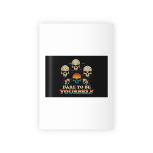 Skull Pride Rainbow Vintage Vector Premium T Shirt Gift Wrapping Paper Rolls 1pc