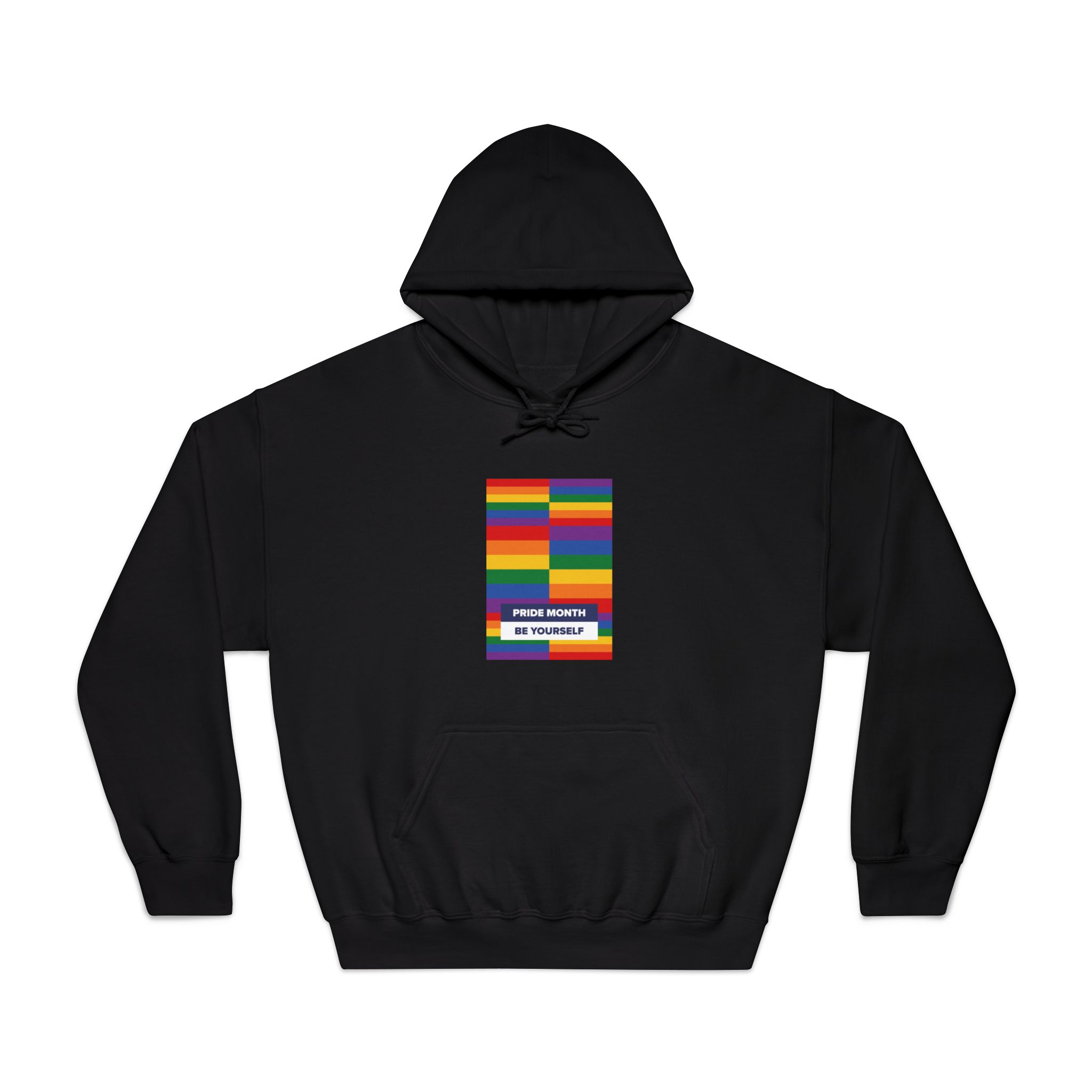 Lgbt Pride Month June Lesbian Gay Bisexual Transgender Lgbtq Flag Rainbow Vector(3) Unisex Dryblend Hooded Sweatshirt - Image 9