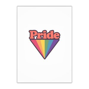 Pride With Rainbow (1) Gift Wrapping Paper Sheets 1pc