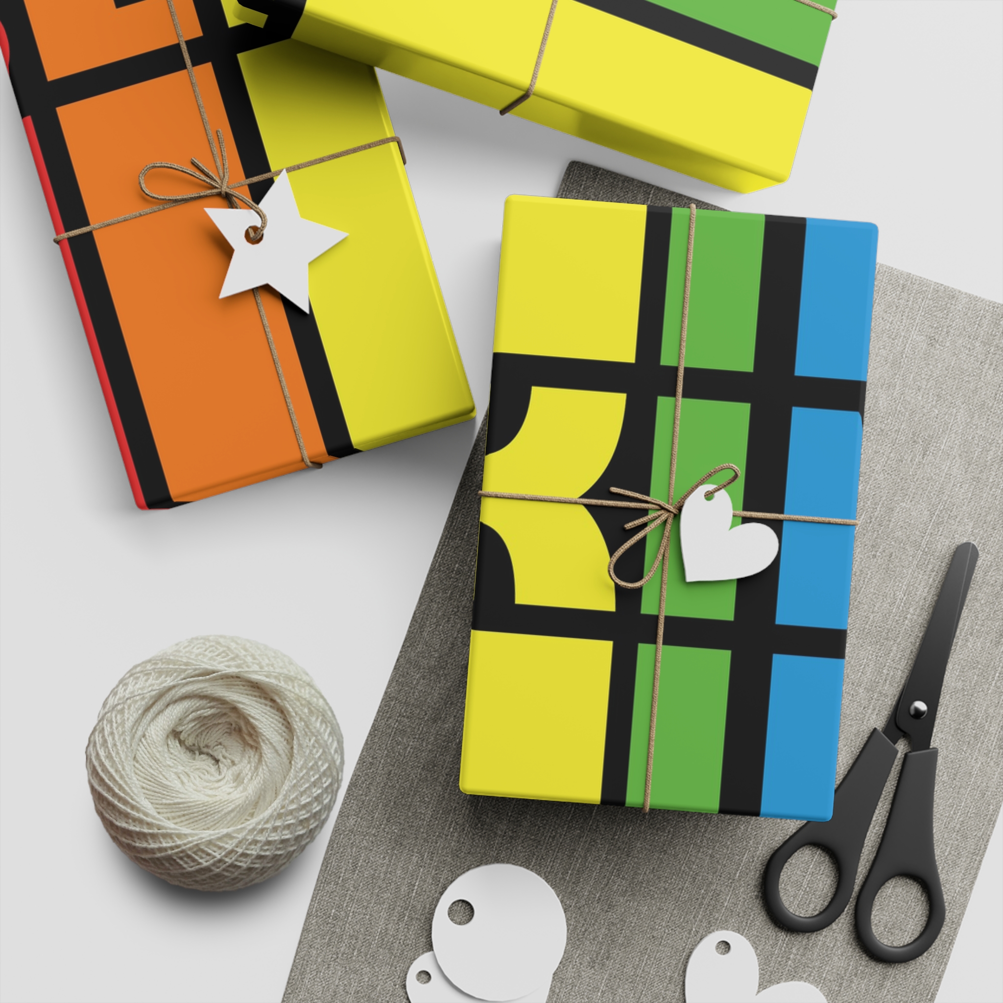 Colorful Picture Colorful Colorful Colorful Colorful Colorful Bold Gift Wrapping Paper Sheets 1pc - Image 5