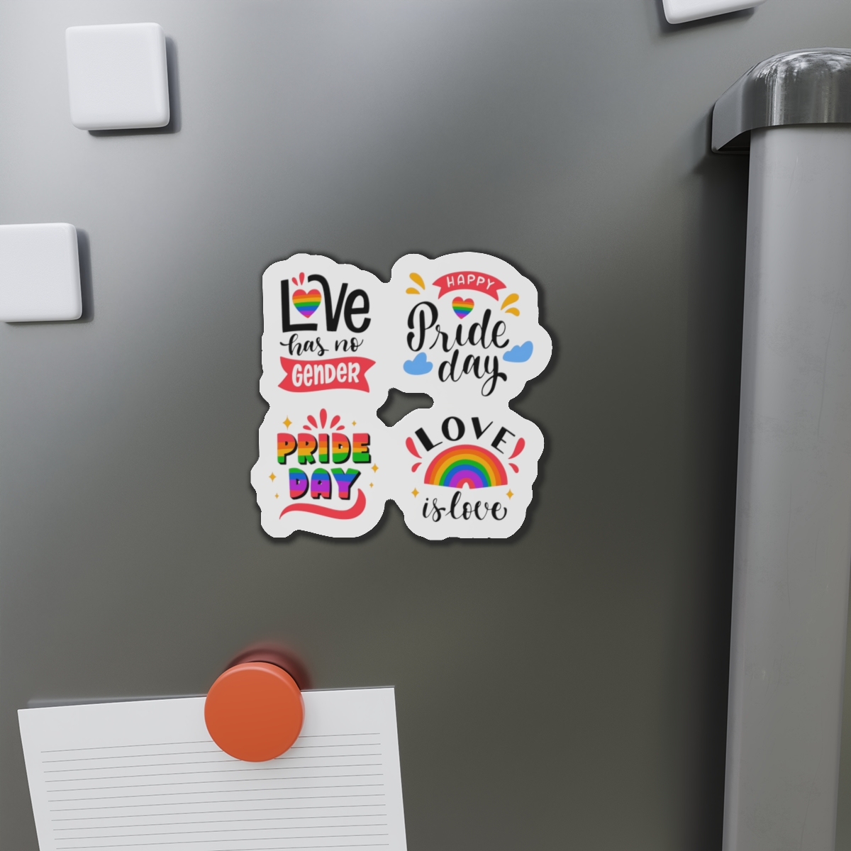 Hand Drawn Pride Day Label Collection(1) Die Cut Magnets - Image 11