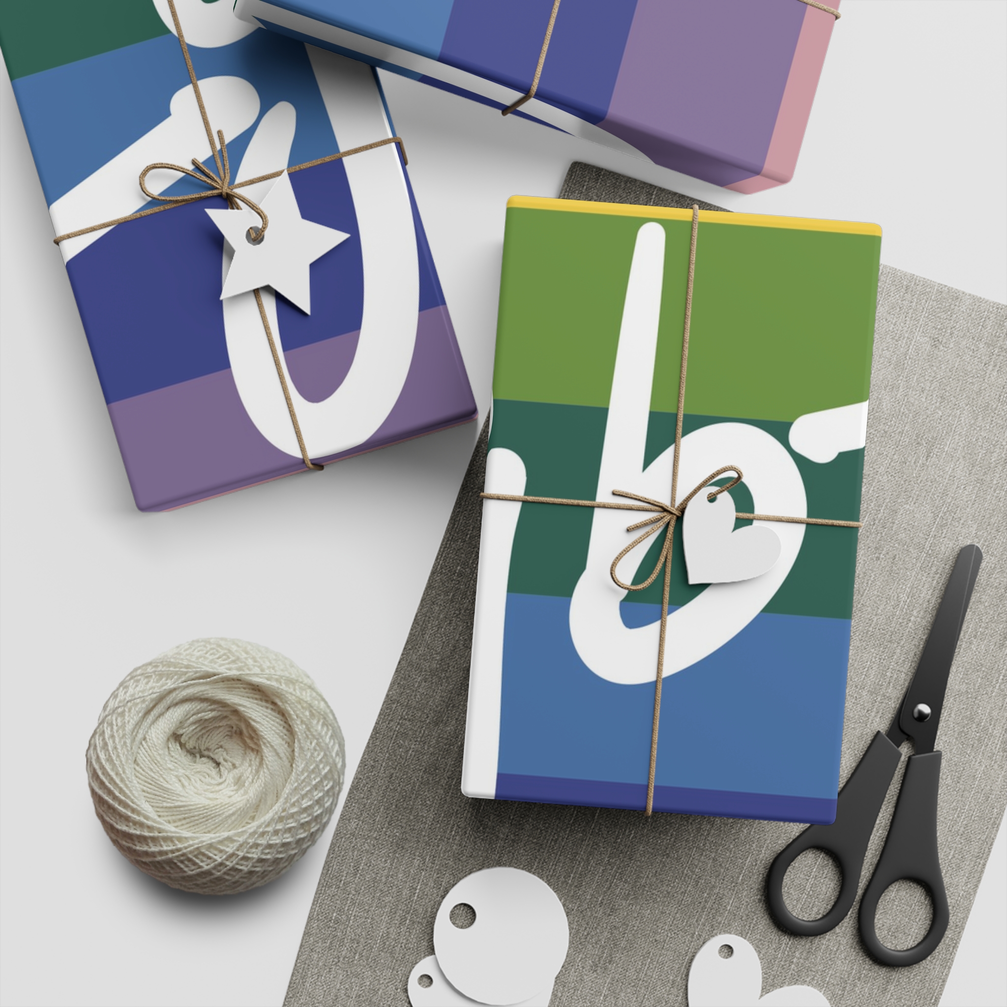 Creativesmoke Lgbtq 5 Gift Wrapping Paper Sheets 1pc - Image 5